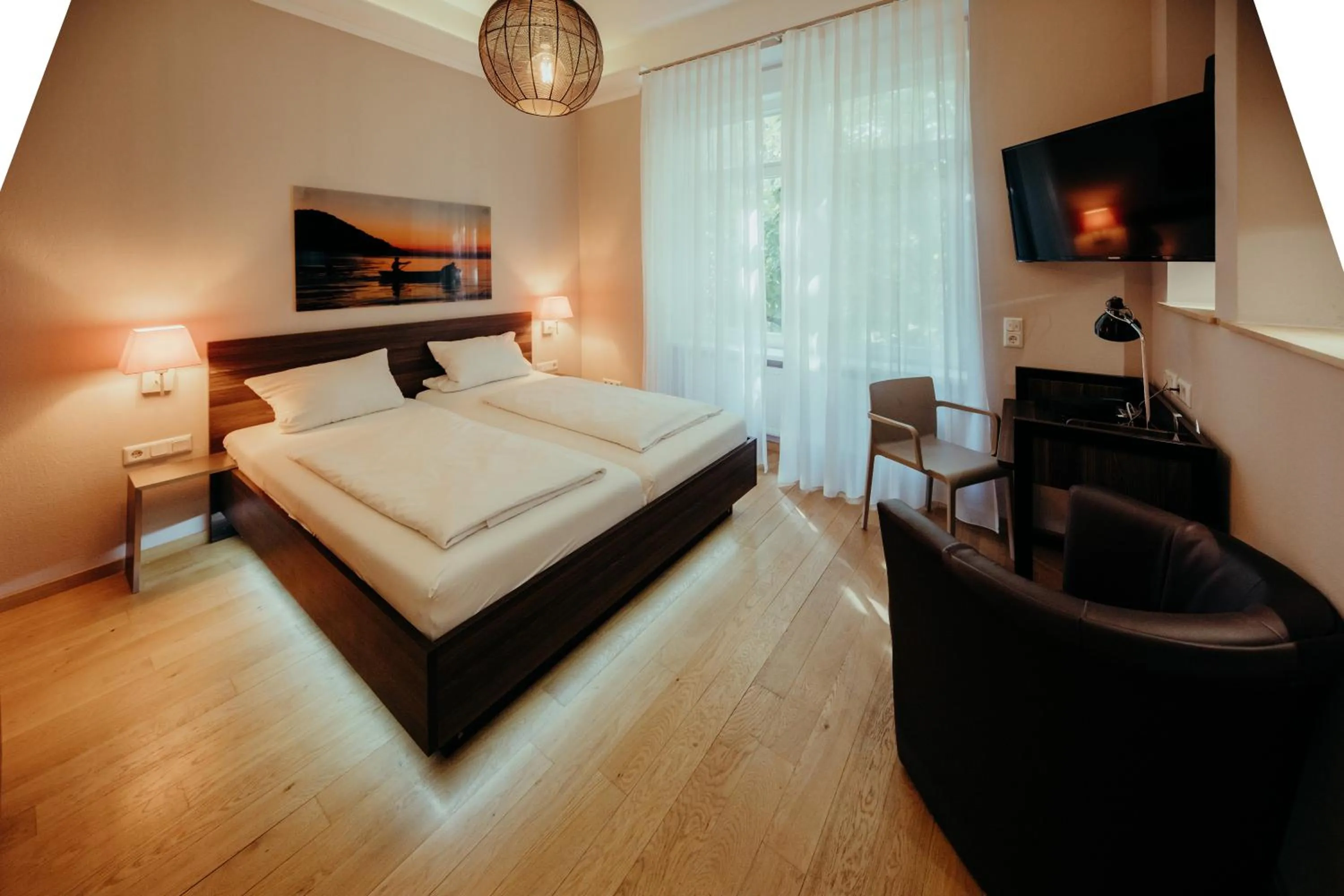 Photo of the whole room, Bed in BoardingWorld Heidelberg