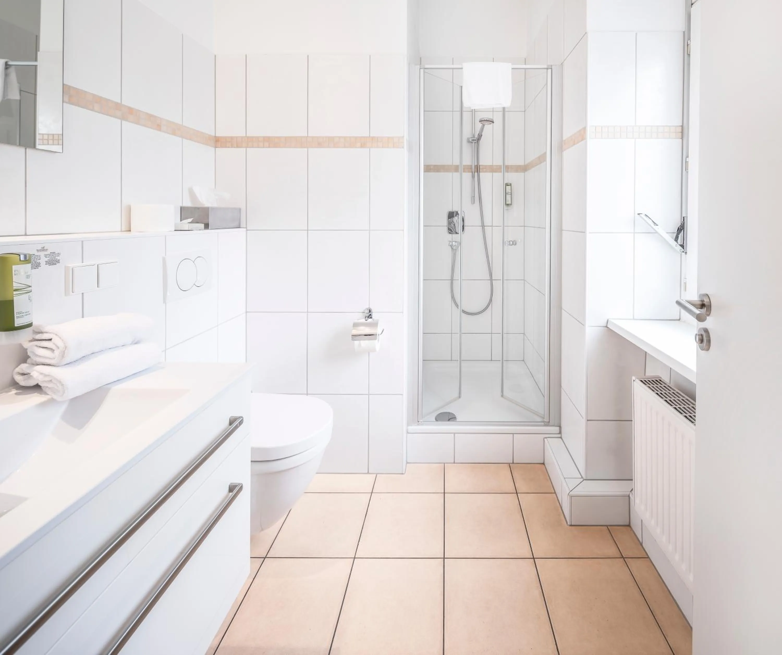 Shower in BoardingWorld Heidelberg