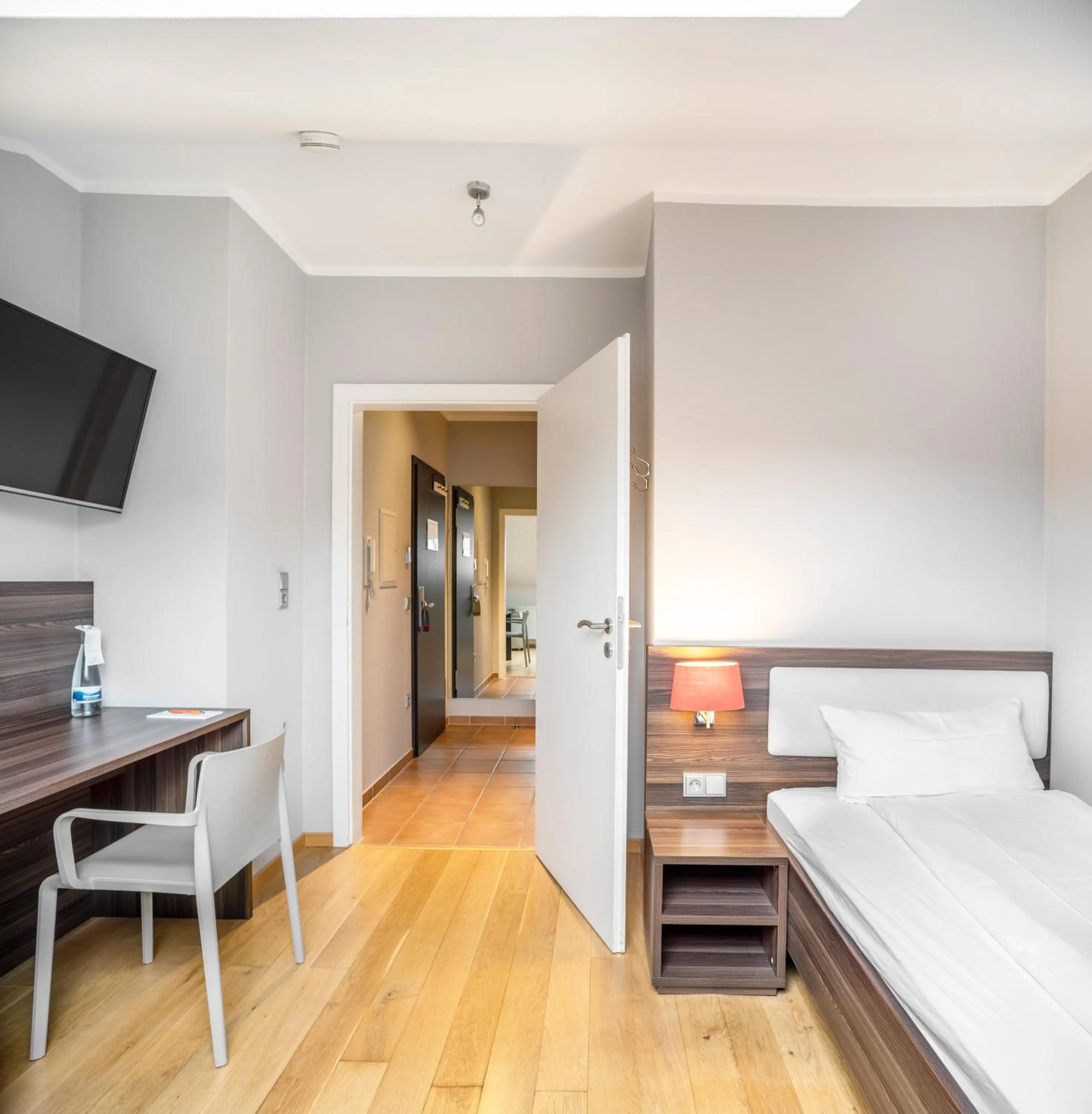 Bed in BoardingWorld Heidelberg