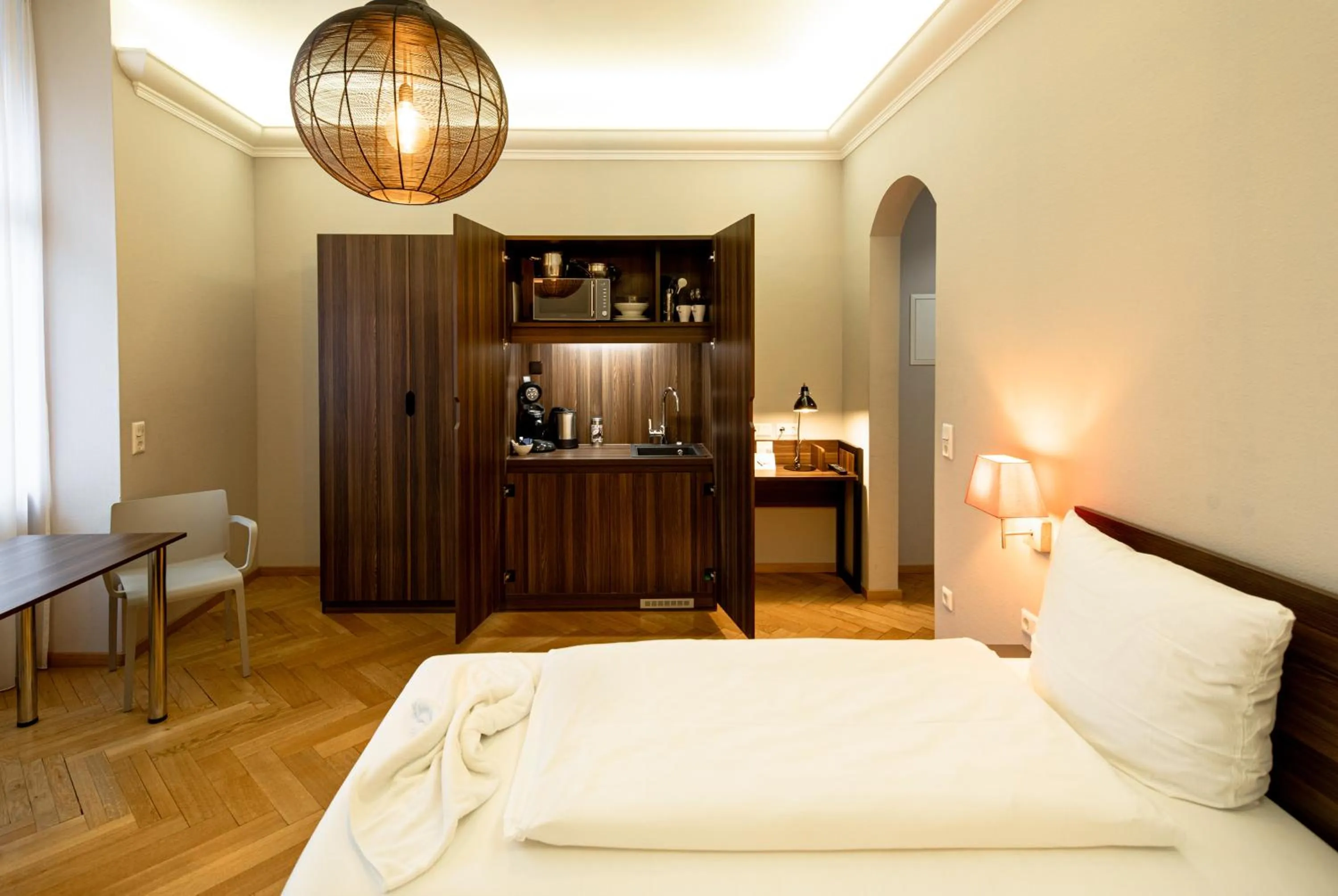 Photo of the whole room, Bed in BoardingWorld Heidelberg