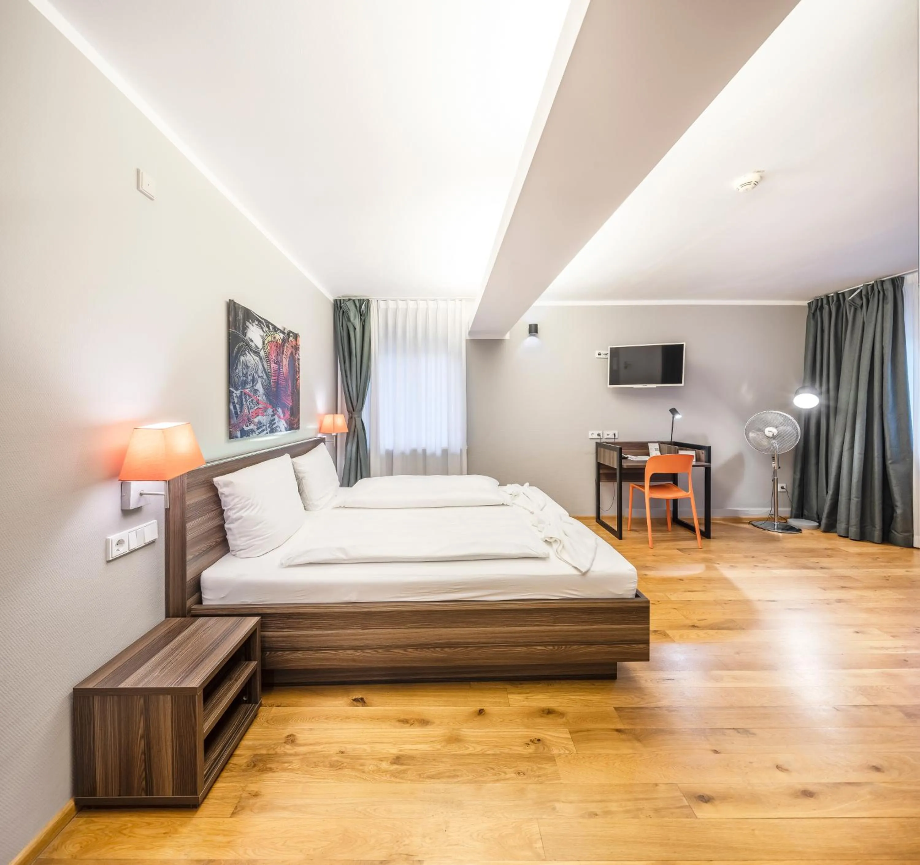 Photo of the whole room, Bed in BoardingWorld Heidelberg