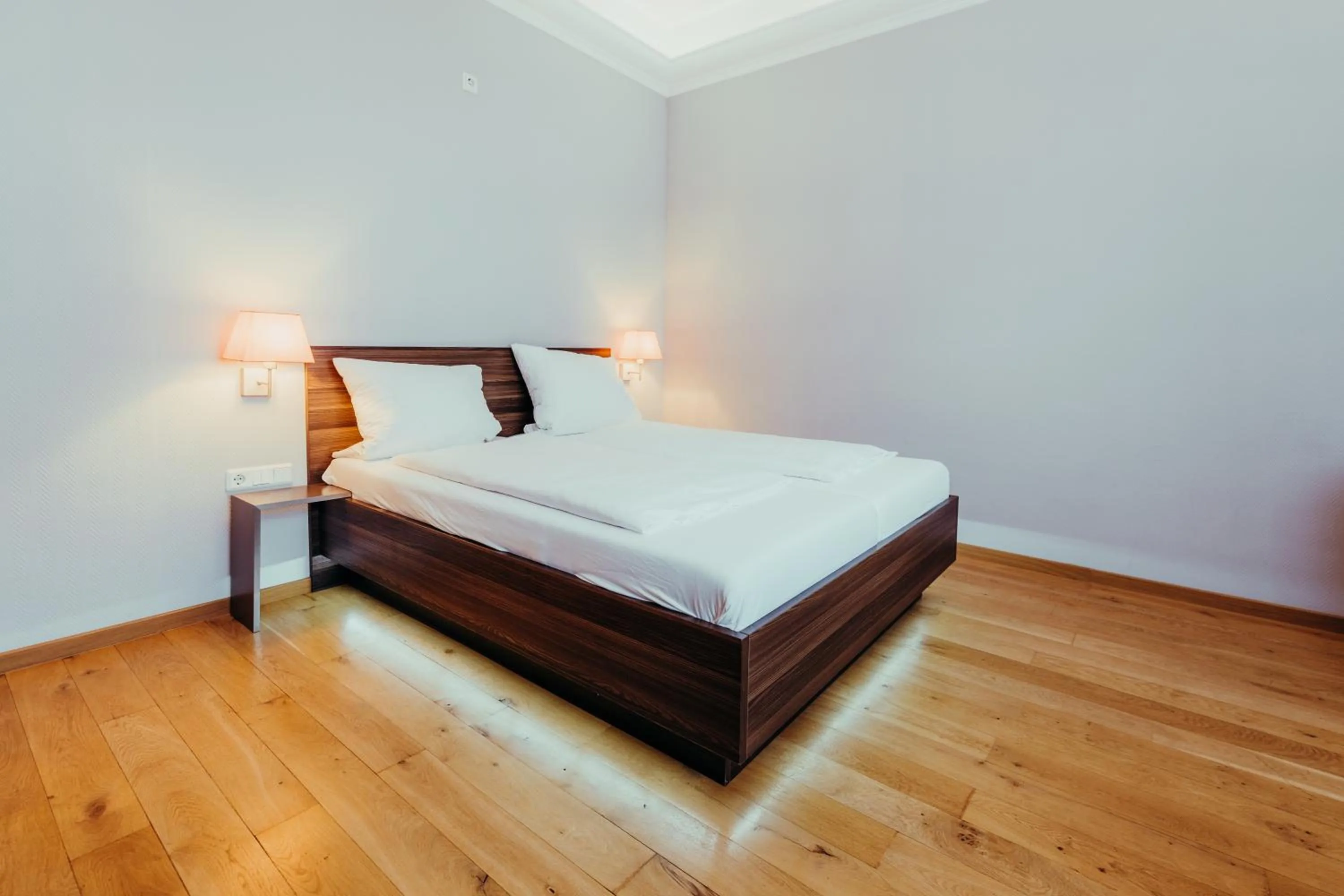 Bed in BoardingWorld Heidelberg