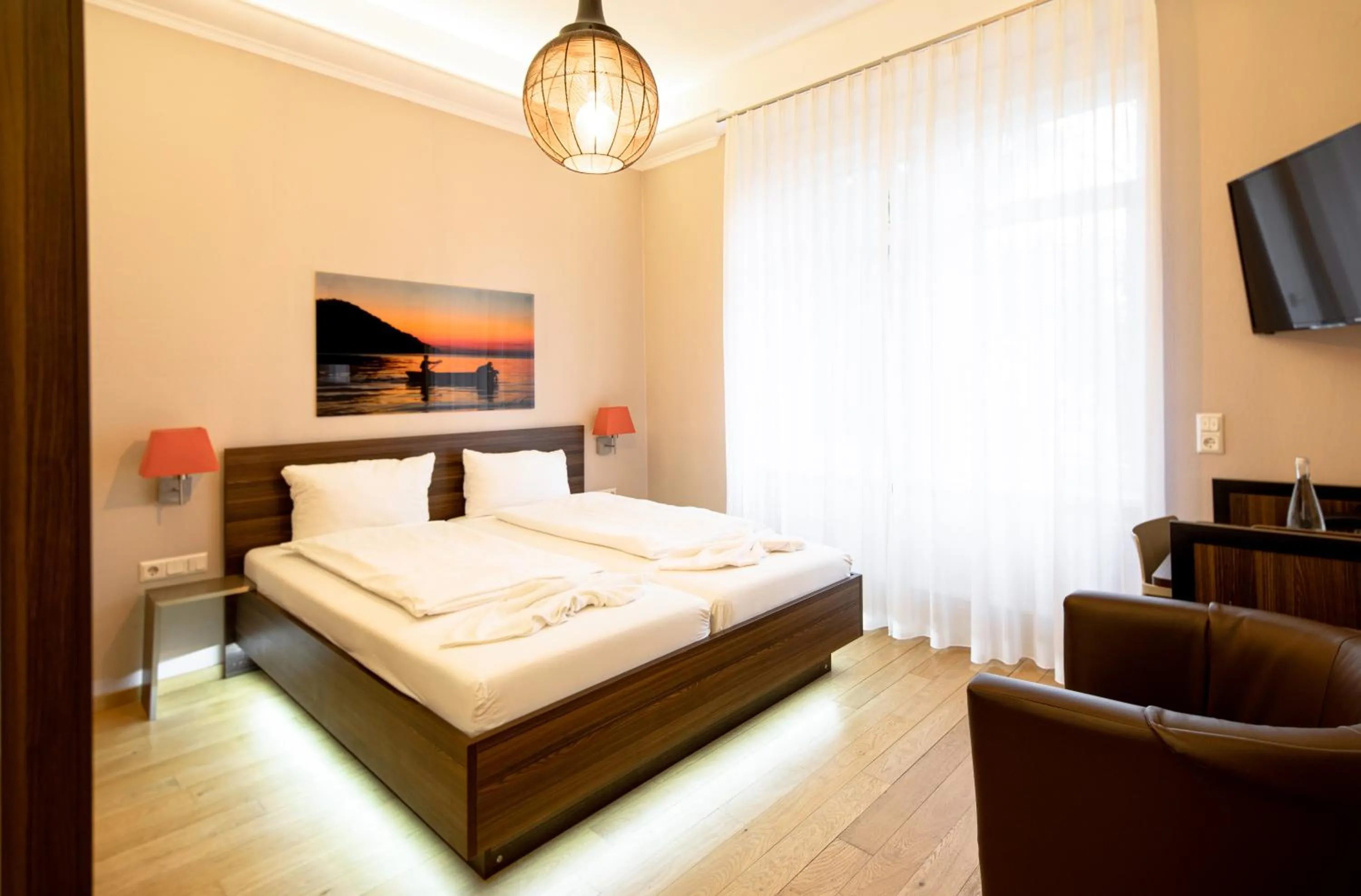 Photo of the whole room, Bed in BoardingWorld Heidelberg