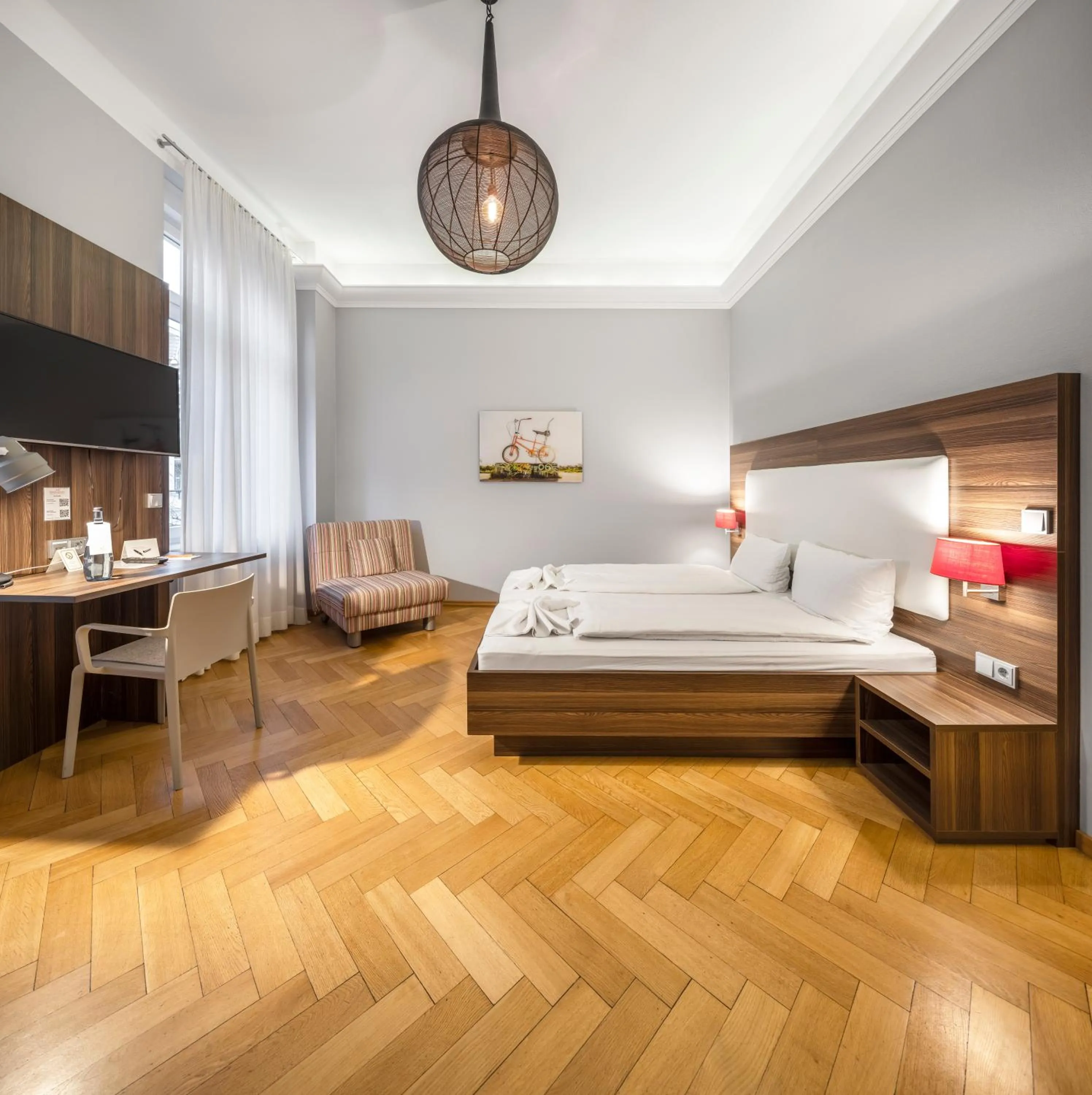 TV and multimedia, Bed in BoardingWorld Heidelberg