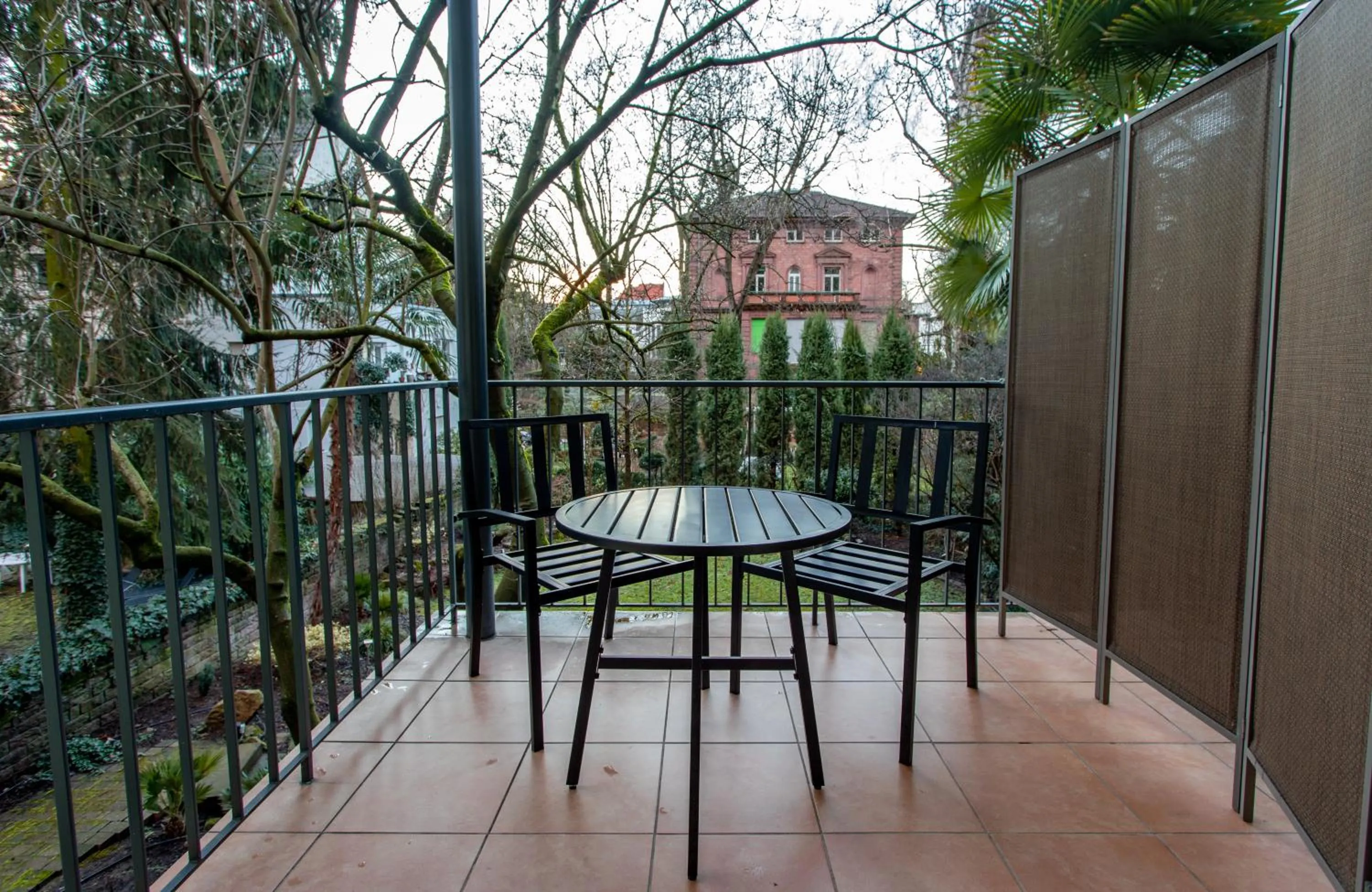 Garden in BoardingWorld Heidelberg