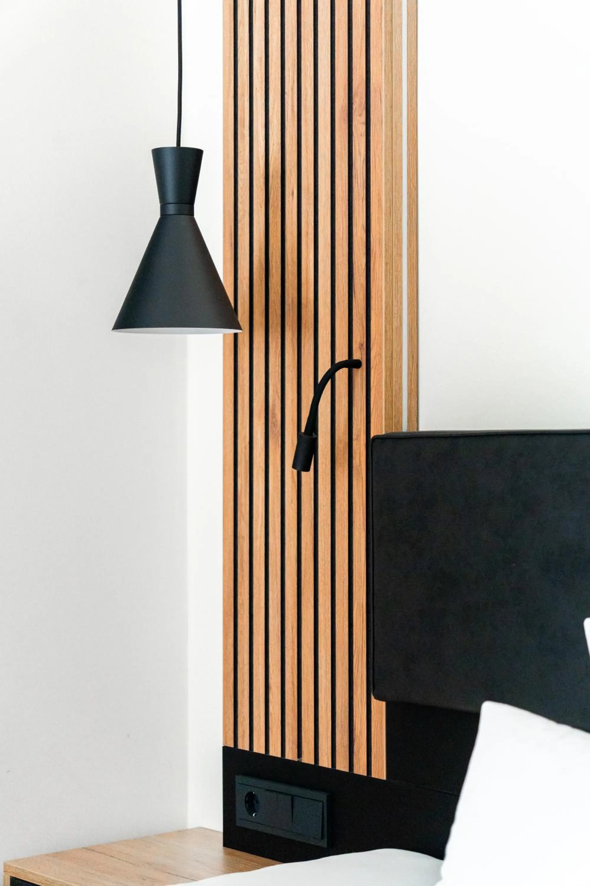 Bed in Ambient Hotel Zum Schwan