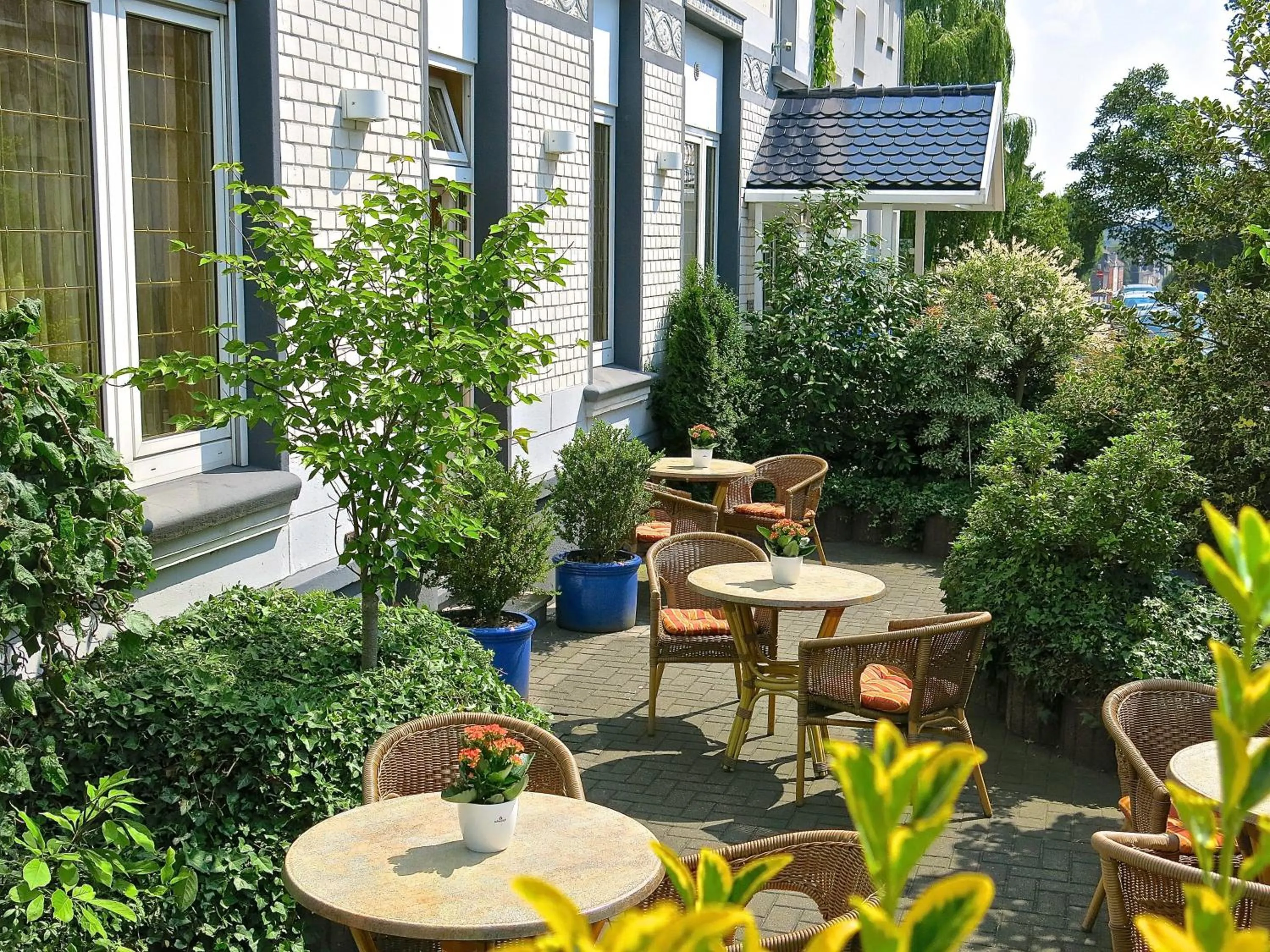 Patio in Ambient Hotel Zum Schwan