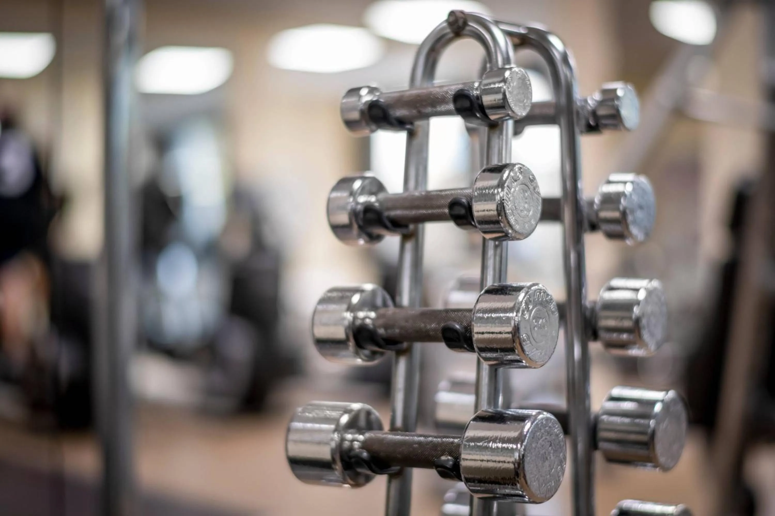 Fitness centre/facilities in Frankfurt Marriott Hotel