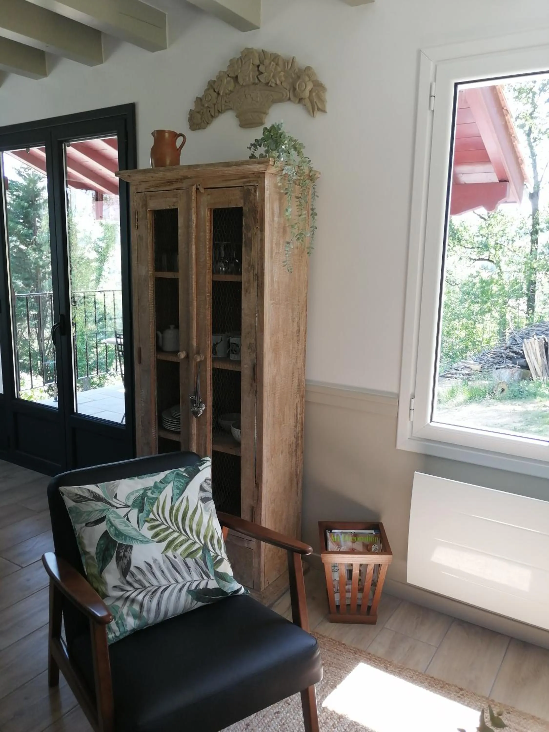 Living room in VILLA XARAN ERDIAN Gîte LA PETITE MAISON