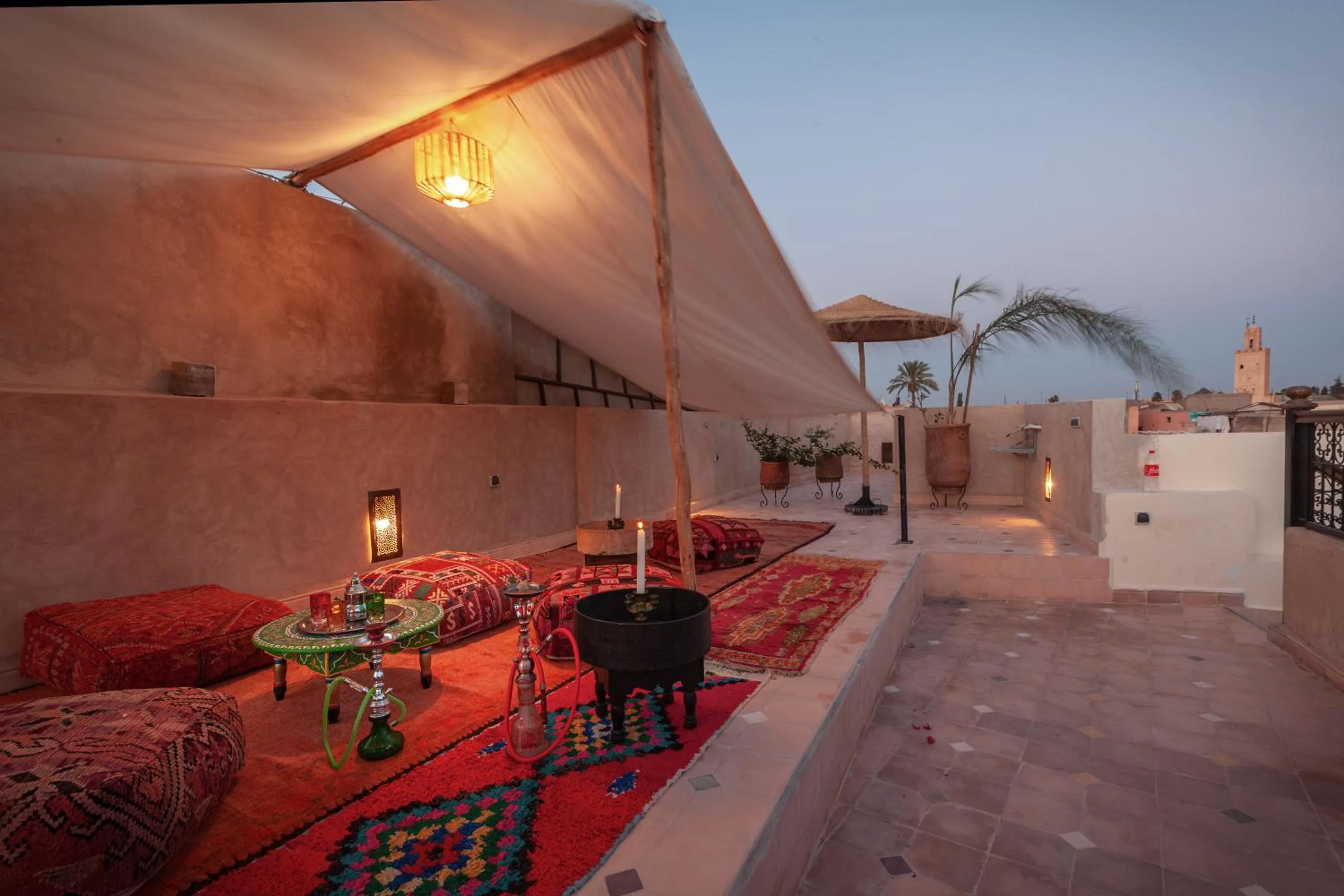 Patio in Riad Salman