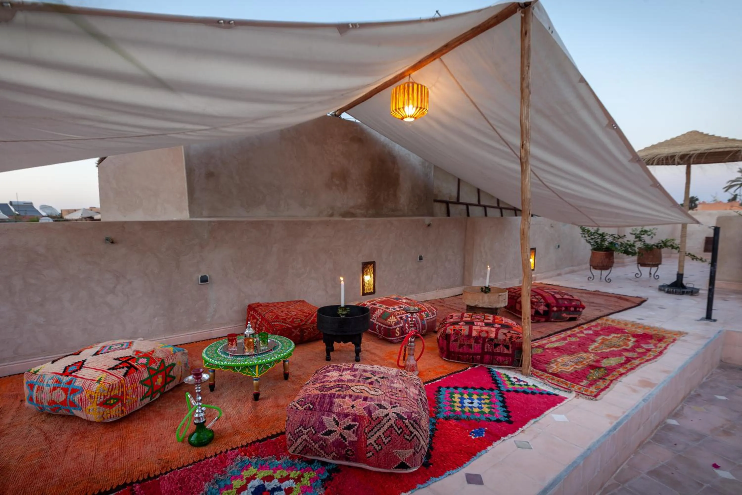 Patio in Riad Salman