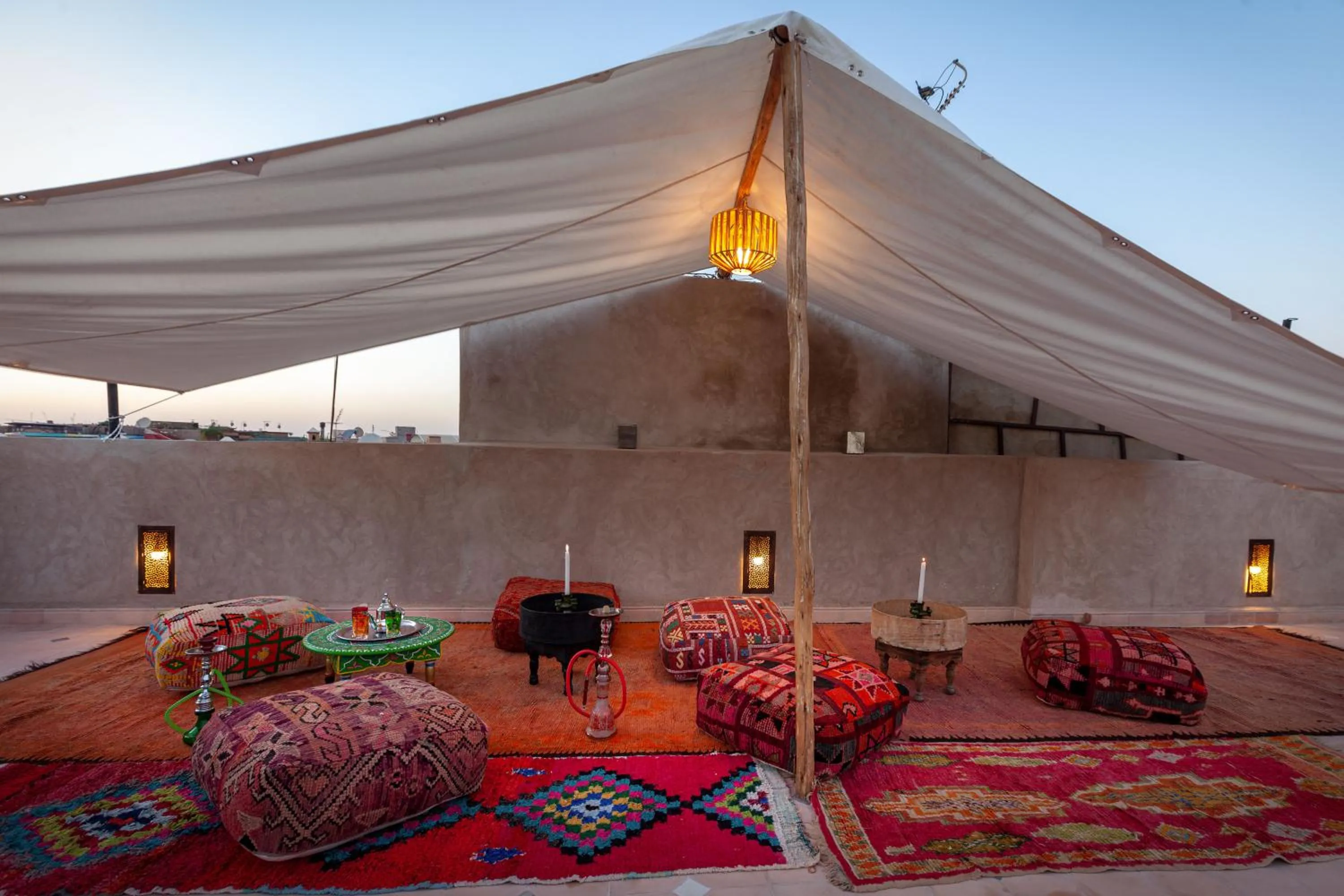 Patio in Riad Salman