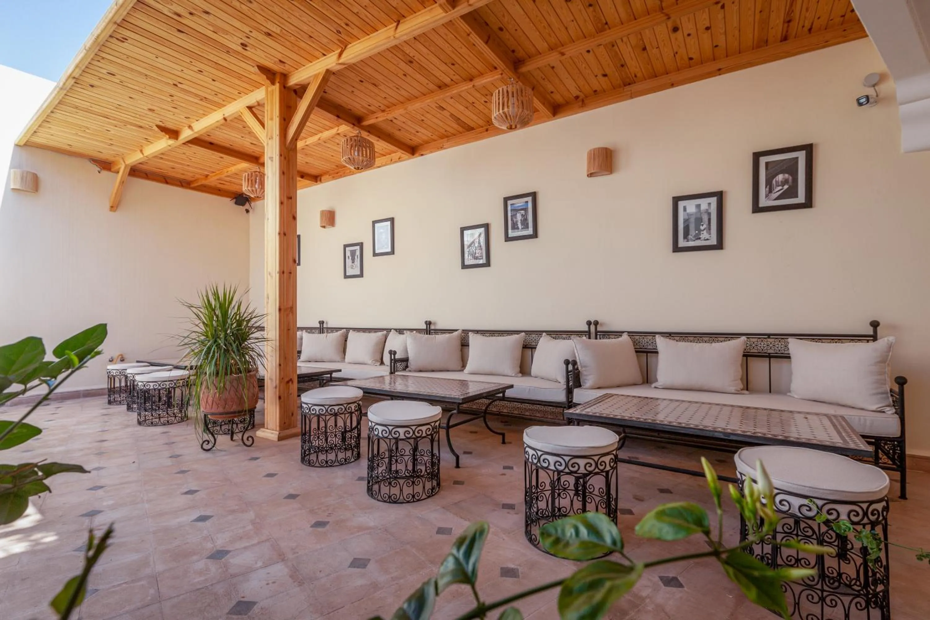 Patio in Riad Salman