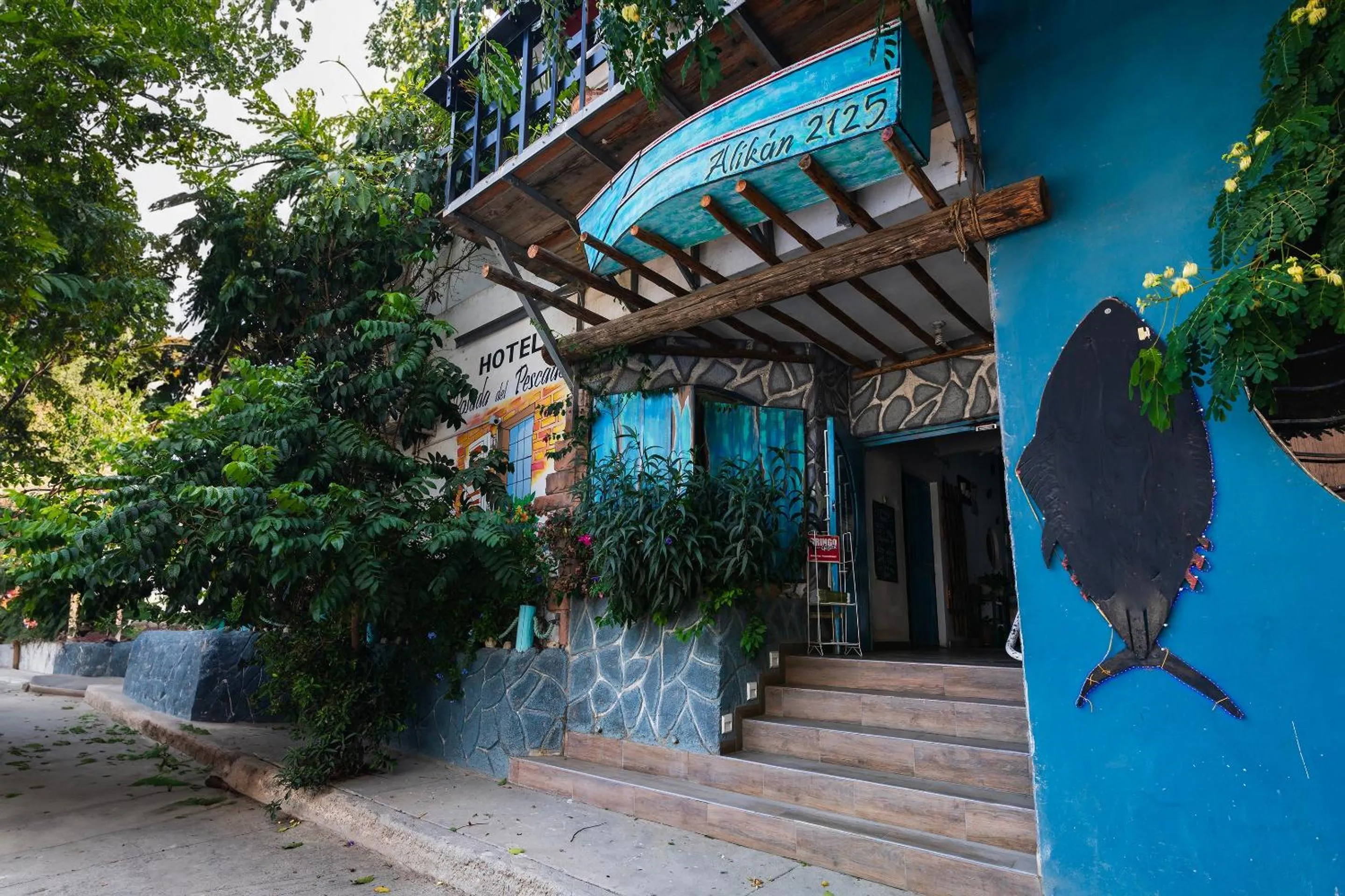 Facade/entrance in Capital O Posada Del Pescador, Los Cabos