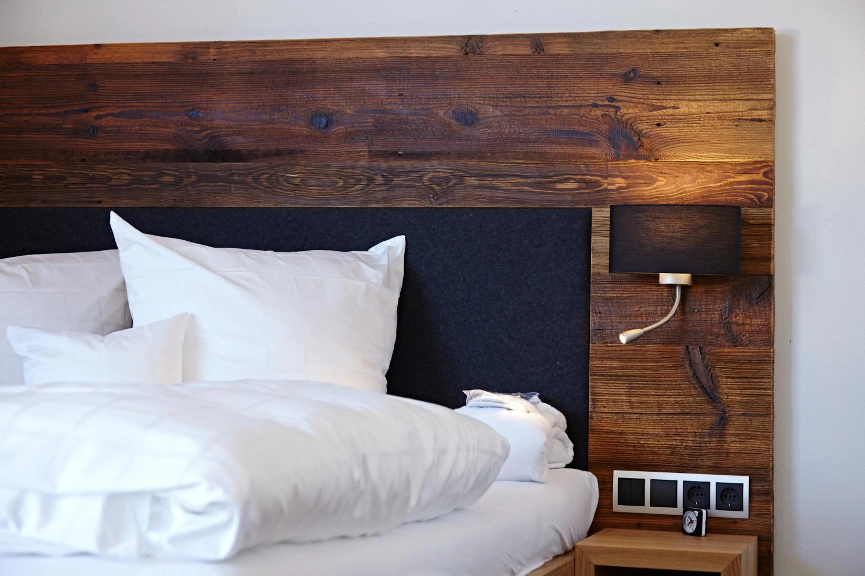 Bedroom, Bed in Hotel garni Oberdorfer Stuben