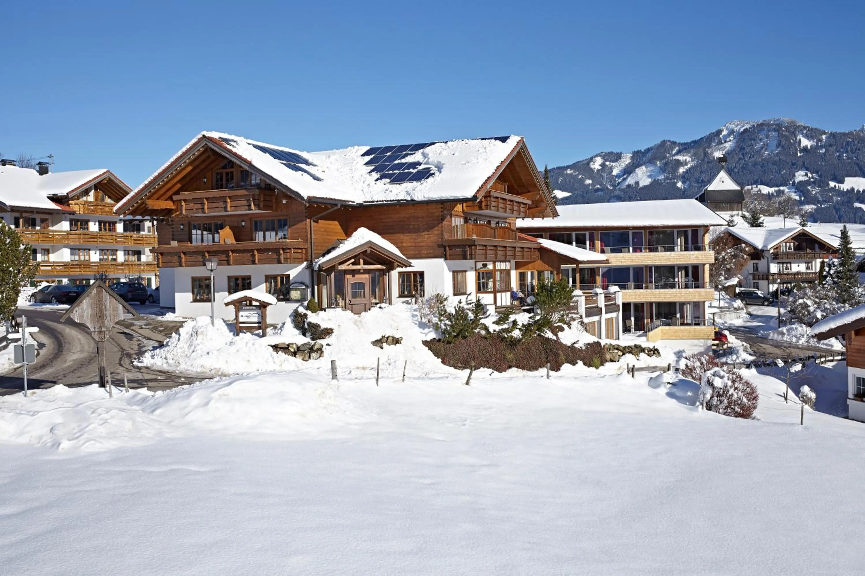 Winter in Hotel garni Oberdorfer Stuben