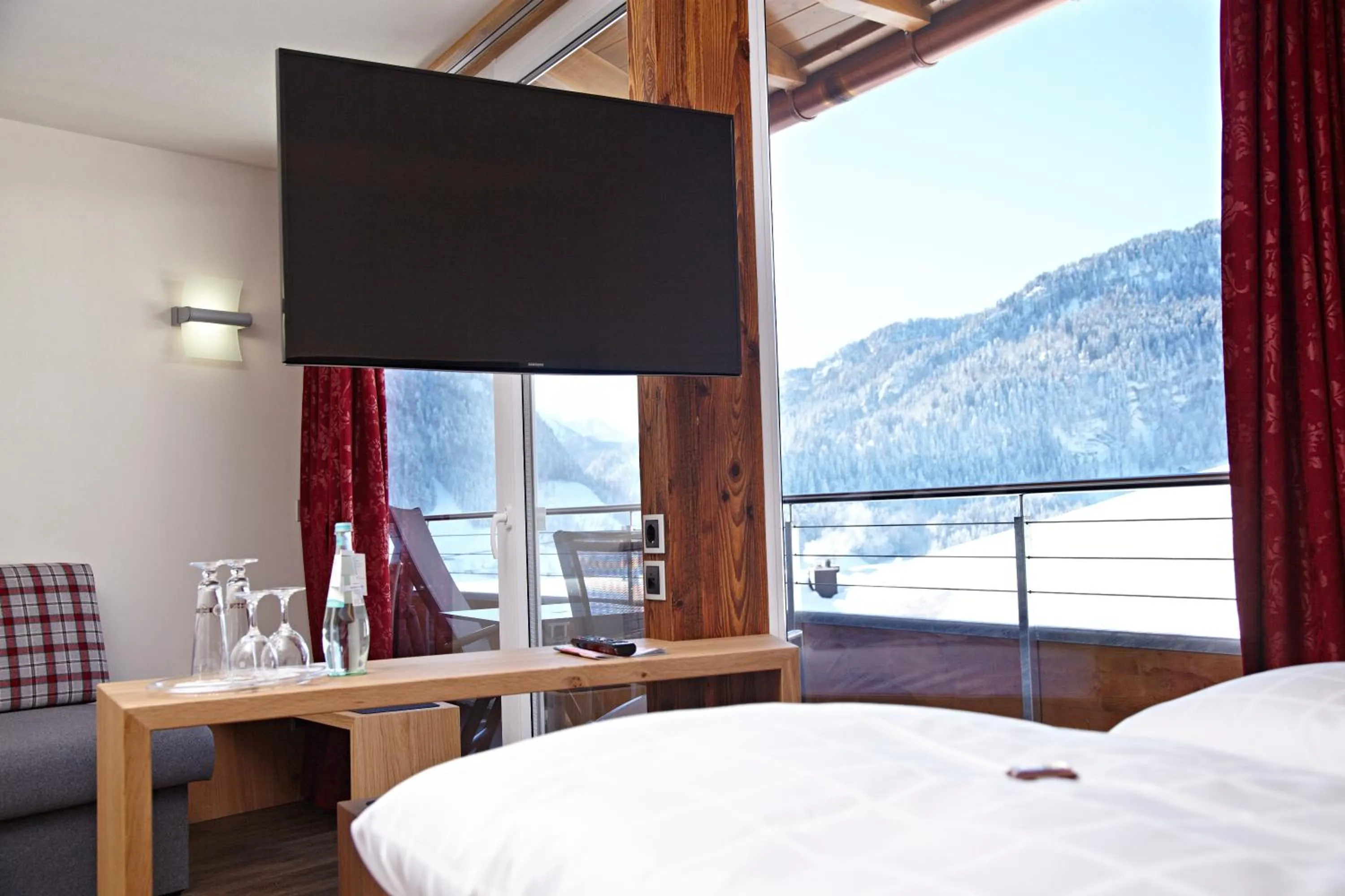 Bedroom, Bed in Hotel garni Oberdorfer Stuben