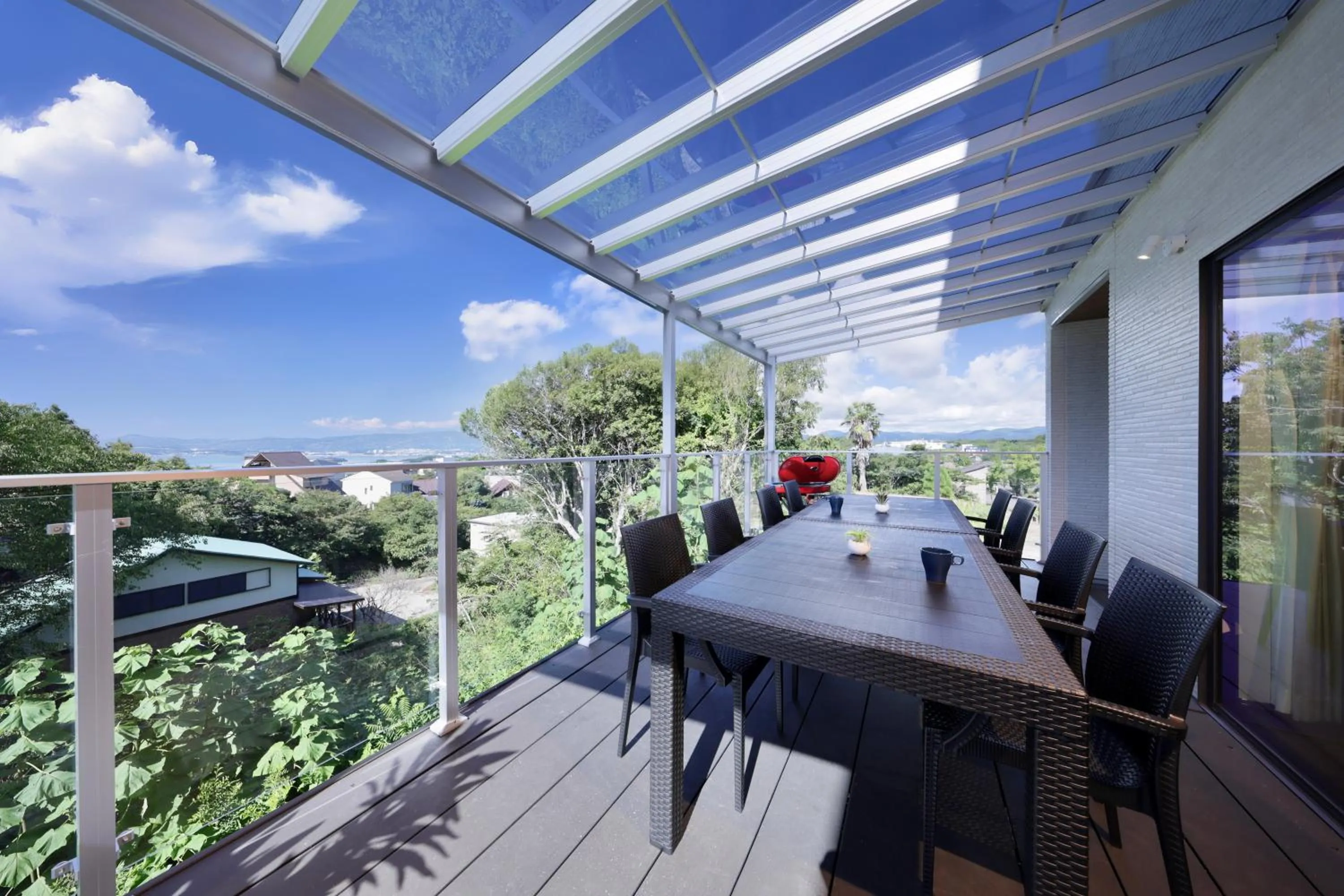 Balcony/Terrace in Crystal Besso Shirahama