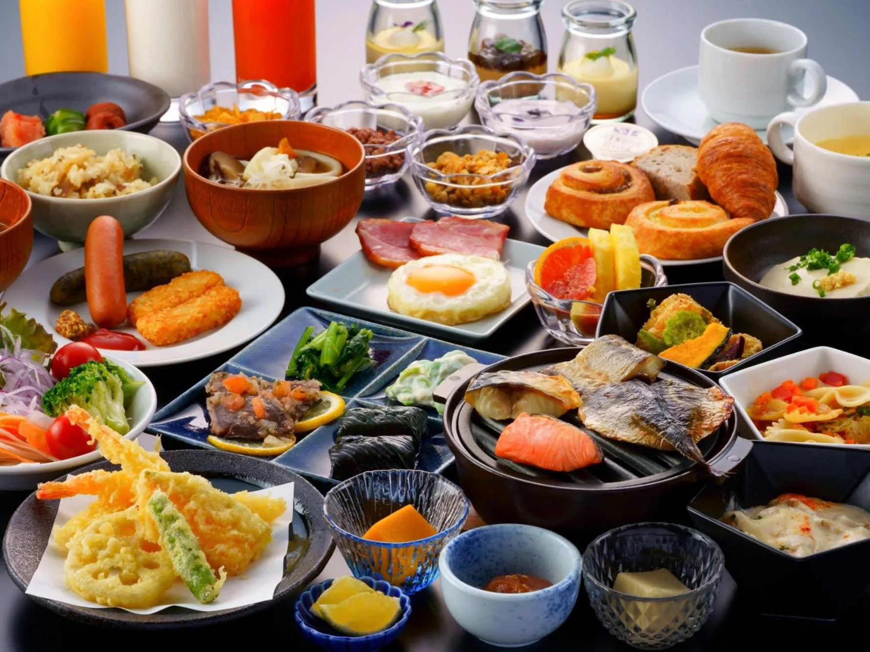 Restaurant/places to eat in Grandvrio Hotel Beppuwan Wakura - ROUTE INN HOTELS -