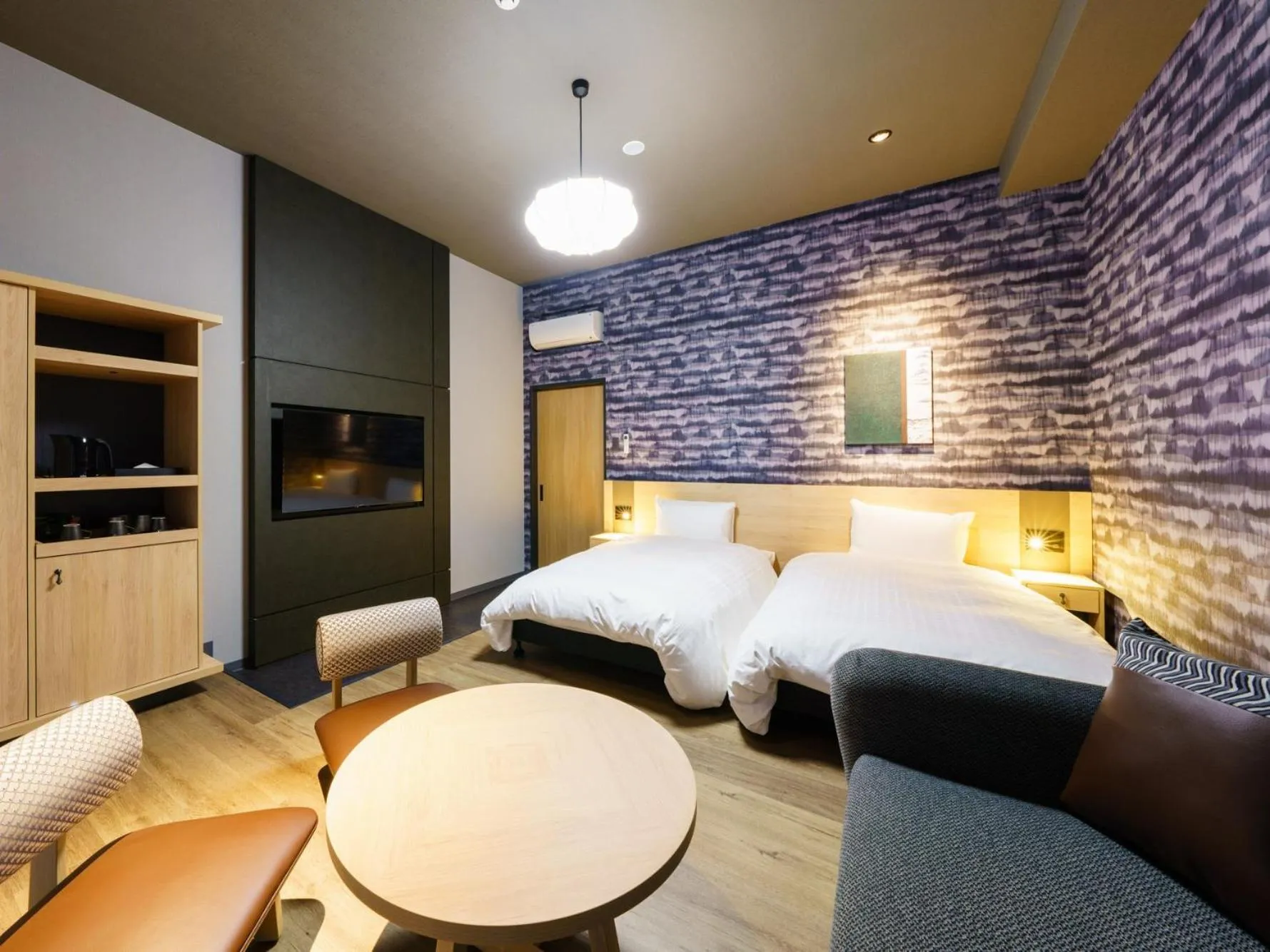 Bed in Grandvrio Hotel Beppuwan Wakura - ROUTE INN HOTELS -