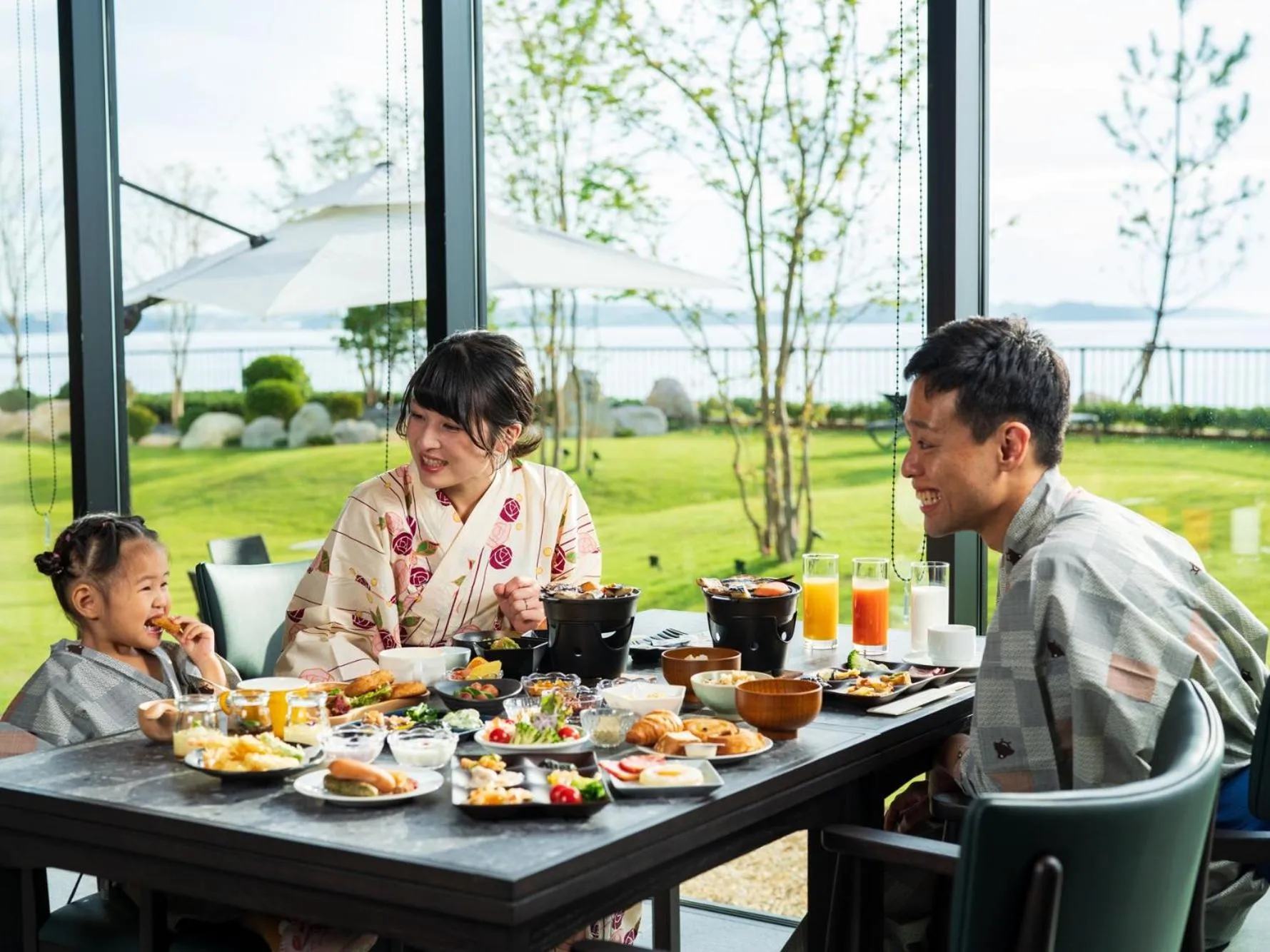 Restaurant/places to eat in Grandvrio Hotel Beppuwan Wakura - ROUTE INN HOTELS -