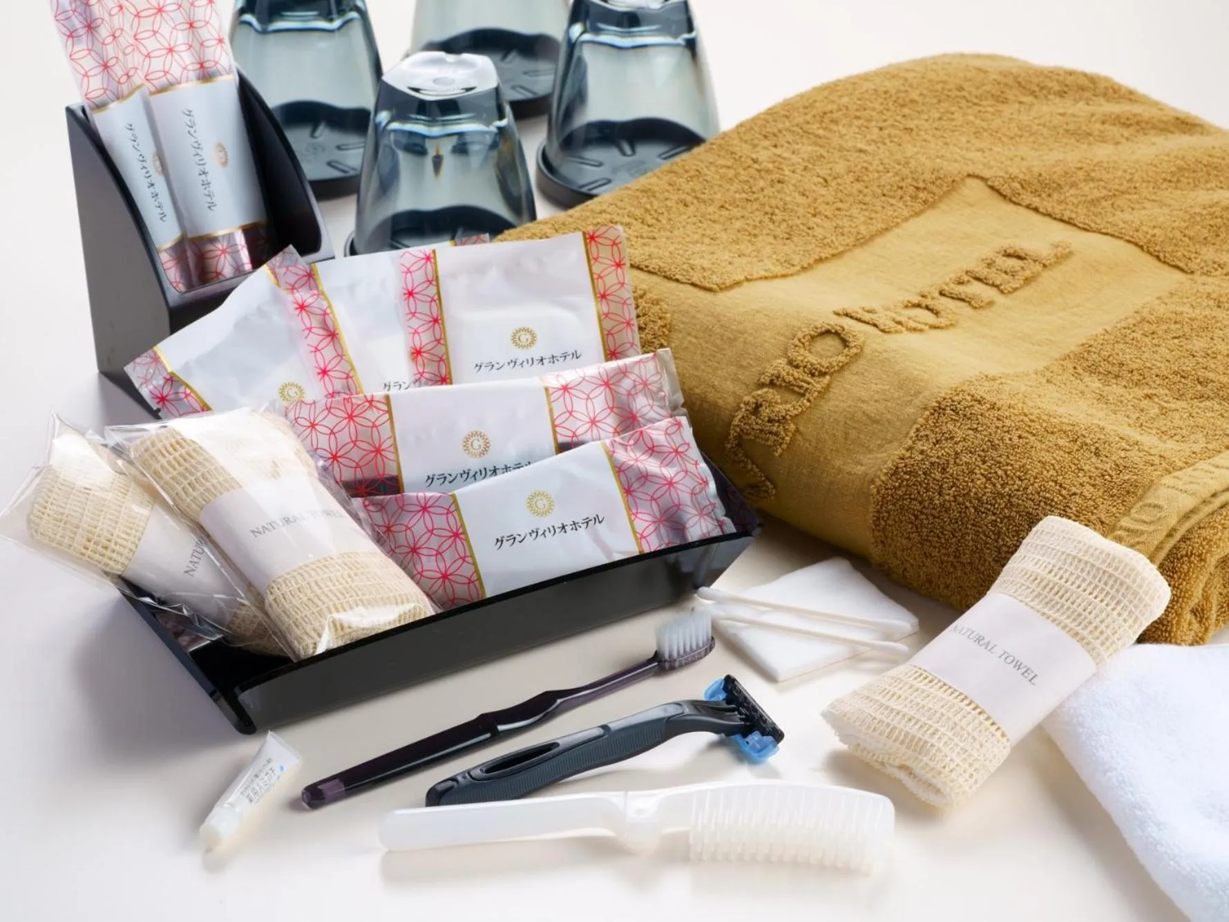 Photo of the whole room, Bed in Grandvrio Hotel Beppuwan Wakura - ROUTE INN HOTELS -