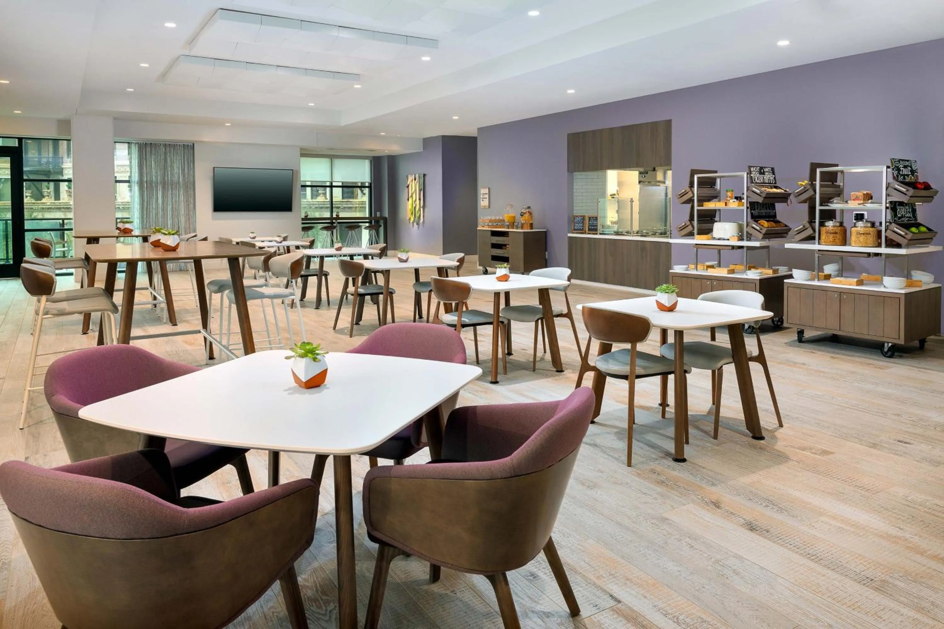 Breakfast in Element Atlanta Midtown