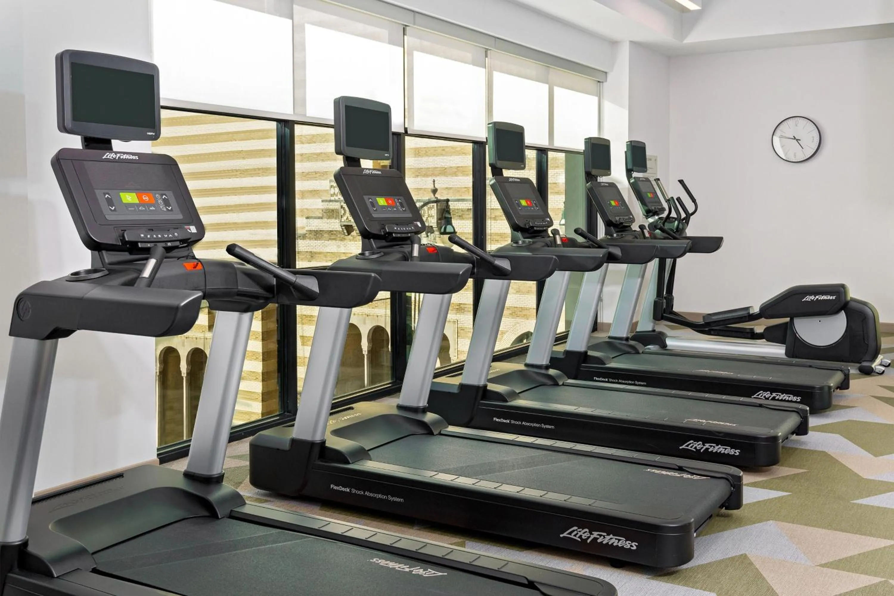 Fitness centre/facilities in Courtyard by Marriott Atlanta Midtown