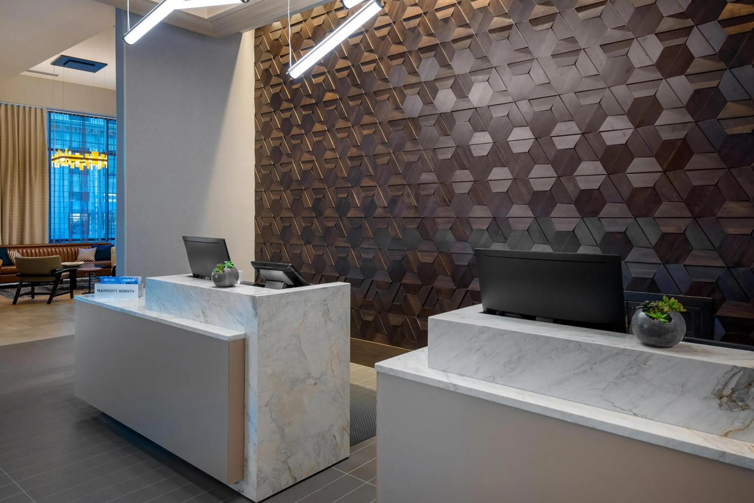 Lobby or reception in Courtyard by Marriott Atlanta Midtown