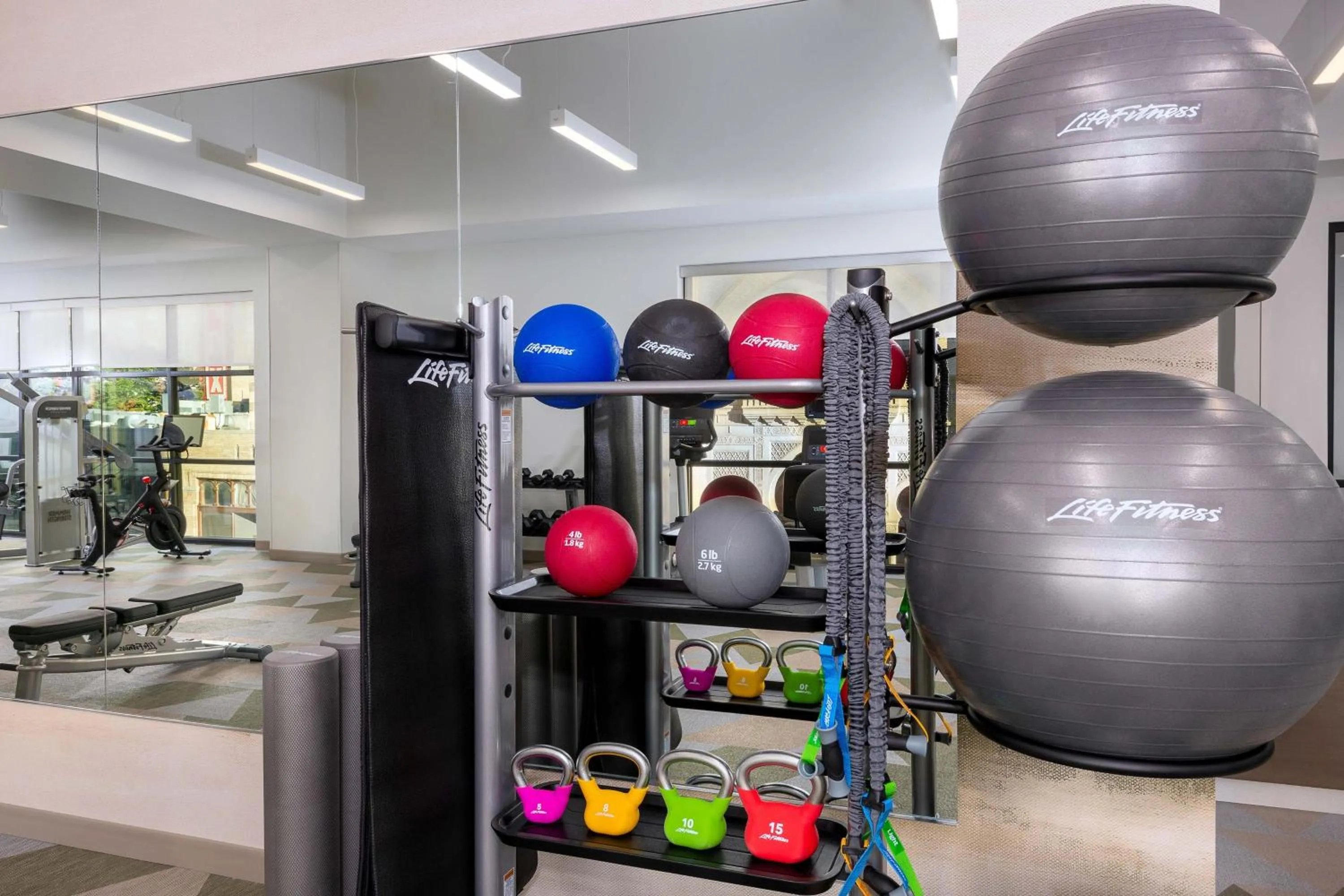 Fitness centre/facilities in Courtyard by Marriott Atlanta Midtown