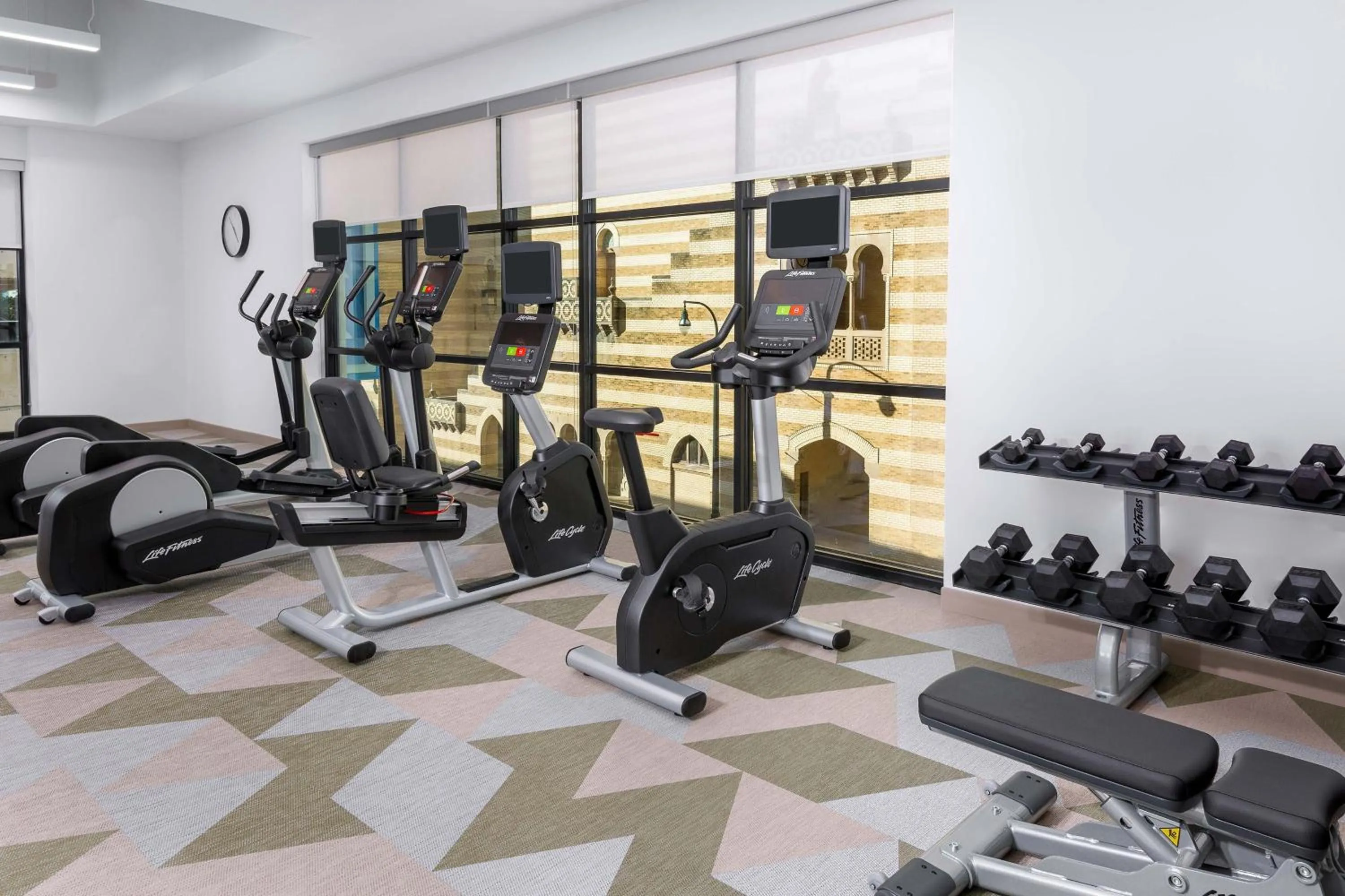 Fitness centre/facilities in Courtyard by Marriott Atlanta Midtown