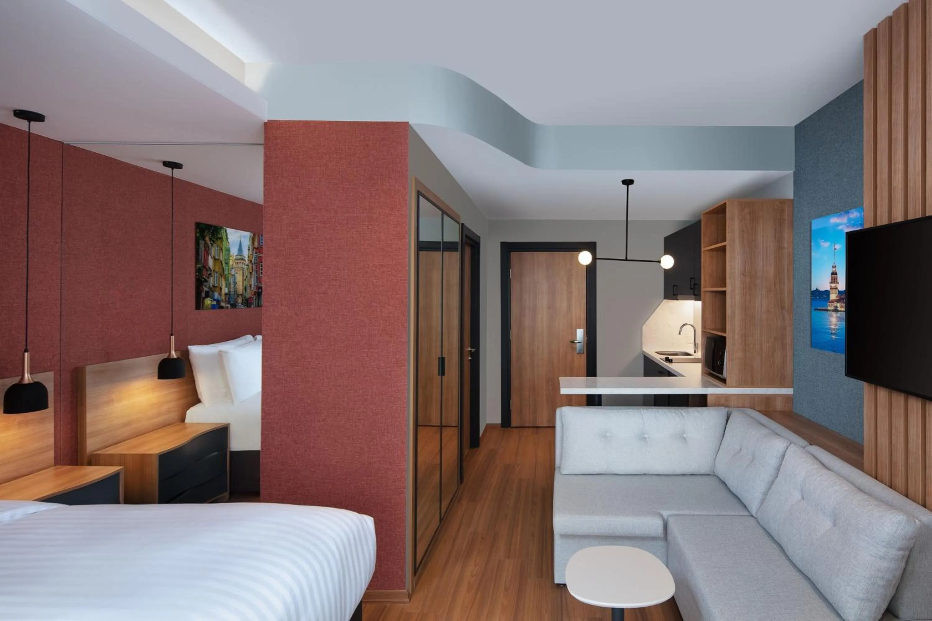Photo of the whole room, Bed in Residence Inn by Marriott Istanbul Atasehir