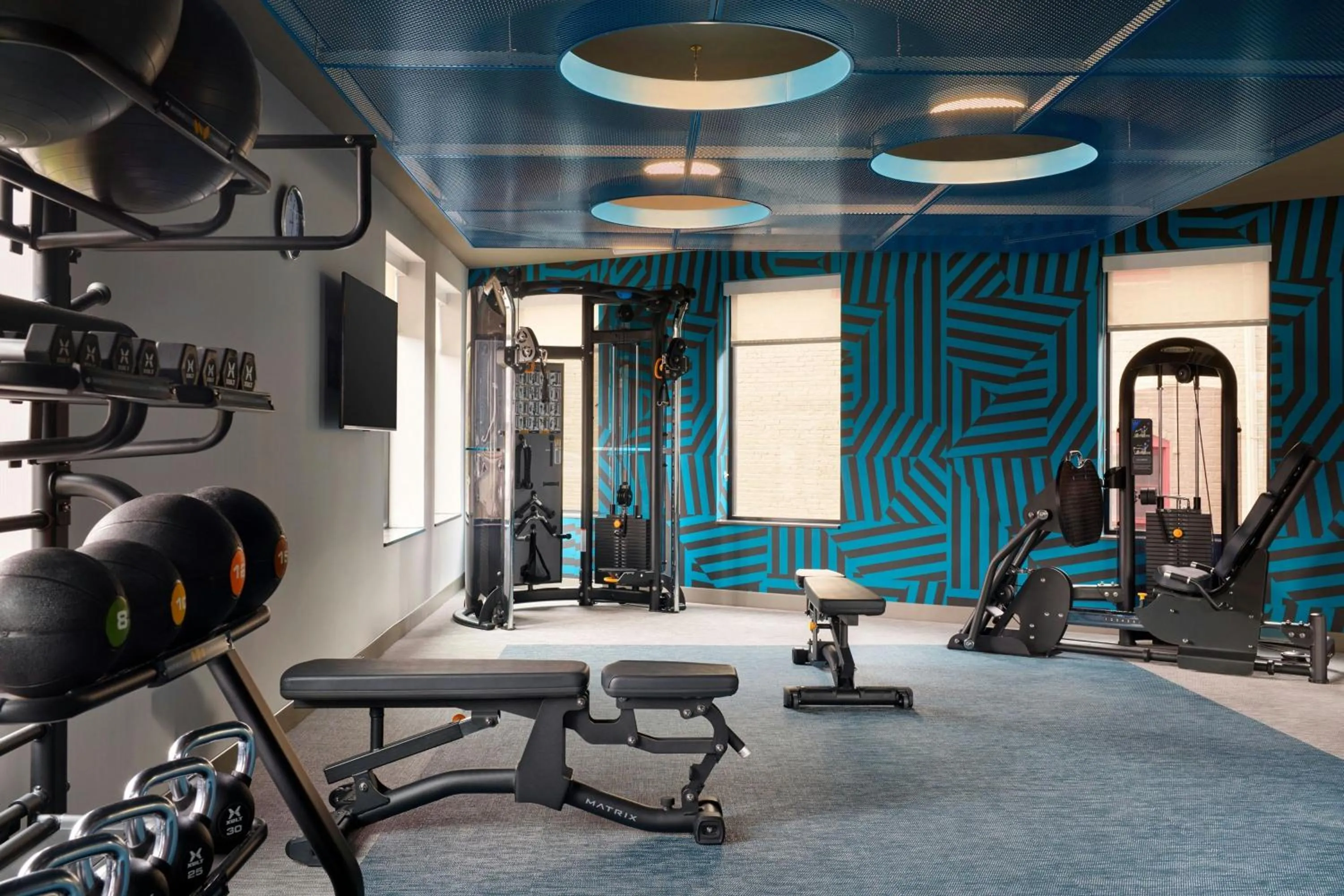 Fitness centre/facilities in Aloft Portland Downtown Waterfront ME