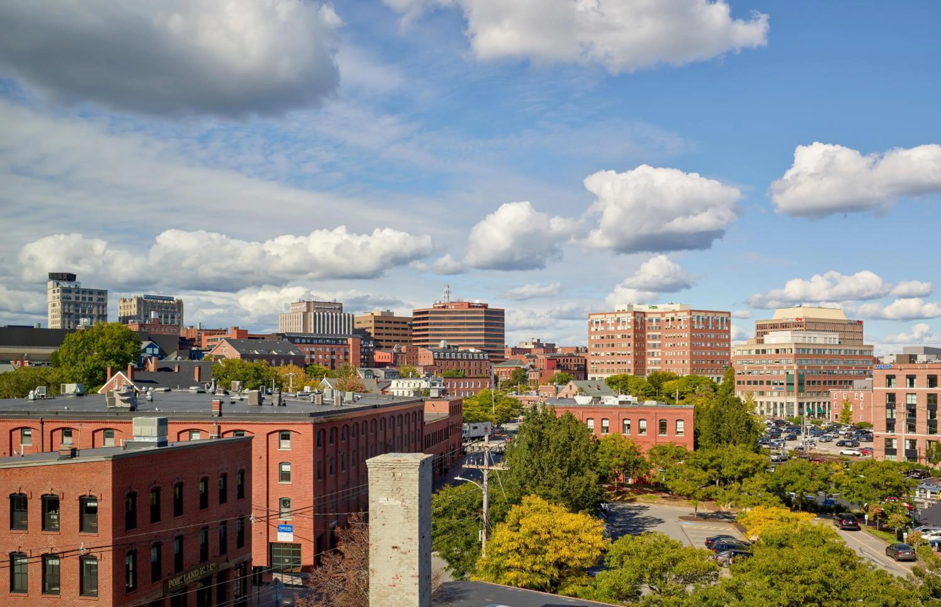 City view in Aloft Portland Downtown Waterfront ME
