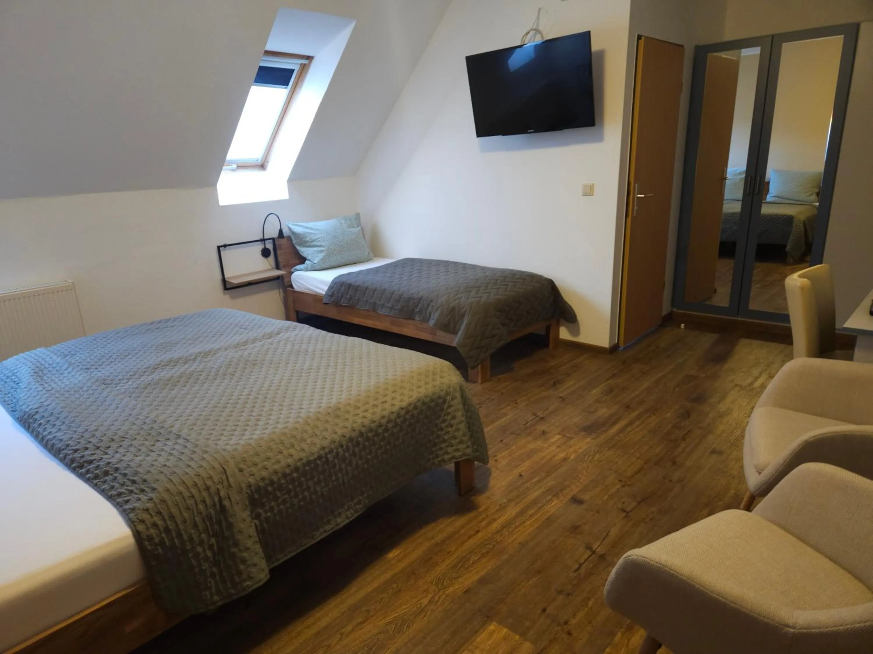 Bed in Hotel Am Deich