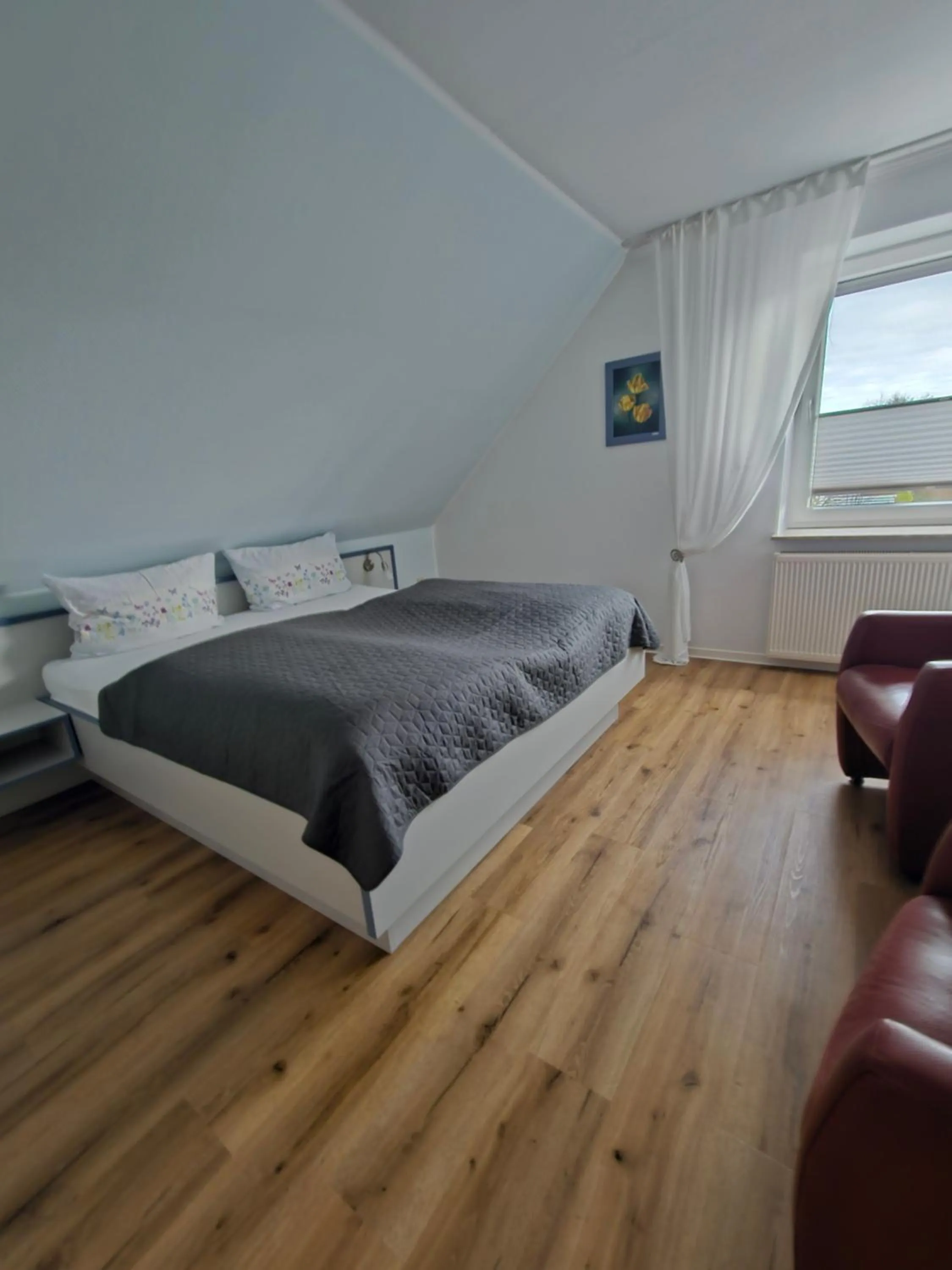 Bed in Hotel Am Deich