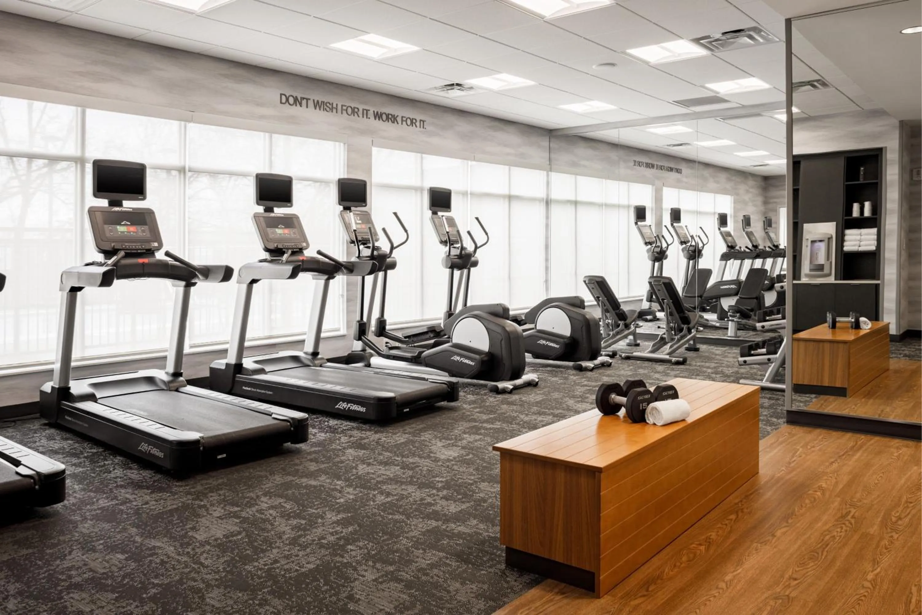 Fitness centre/facilities in Fairfield by Marriott Inn & Suites Knoxville Northwest