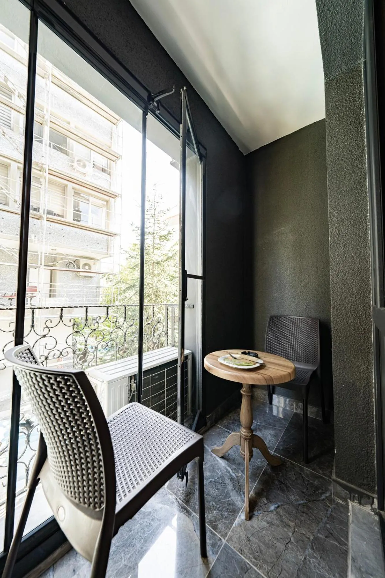 Balcony/Terrace in Hamit Hotel Kizilay