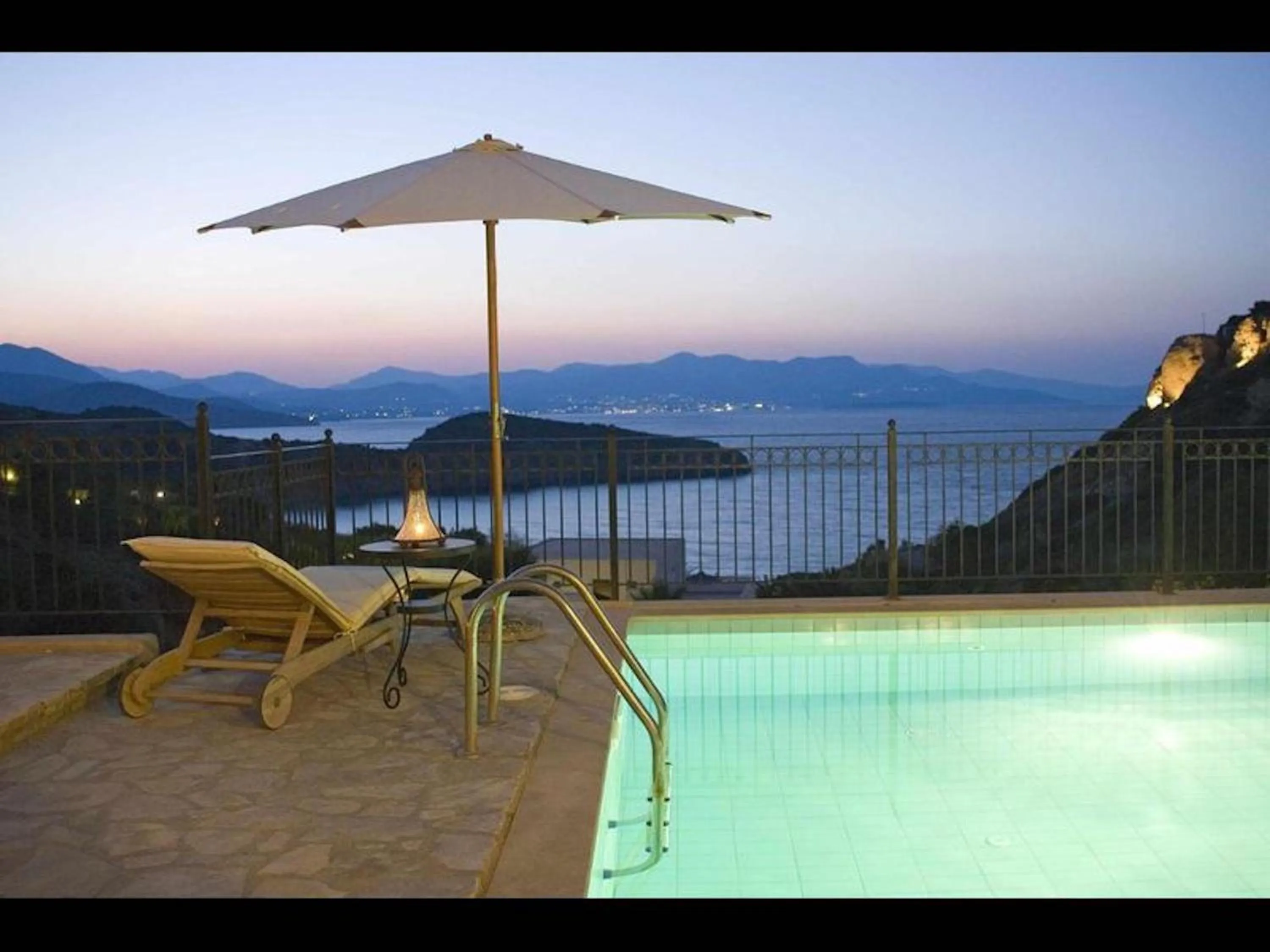 View (from property/room) in Istron Collection Villas