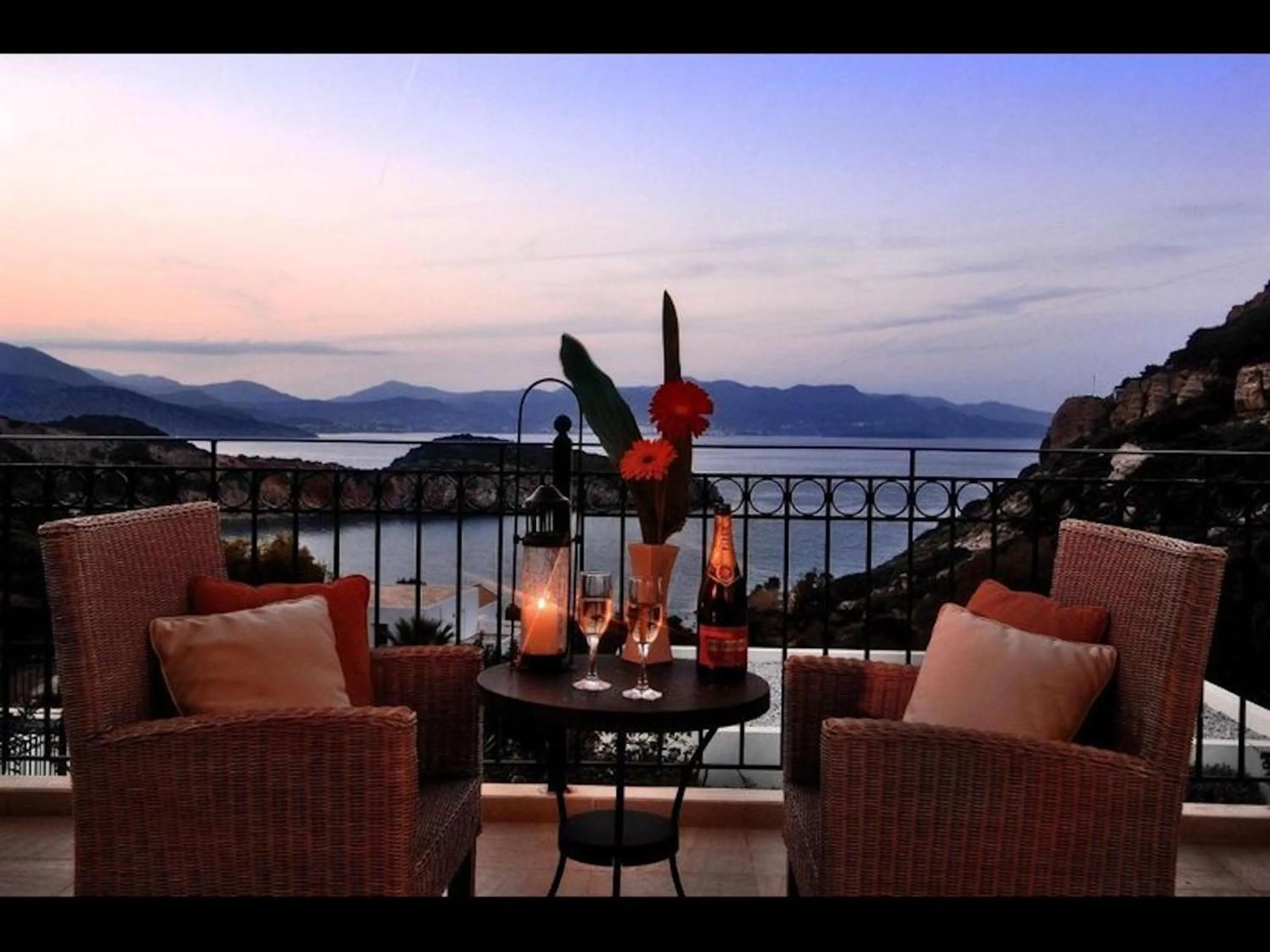 View (from property/room) in Istron Collection Villas