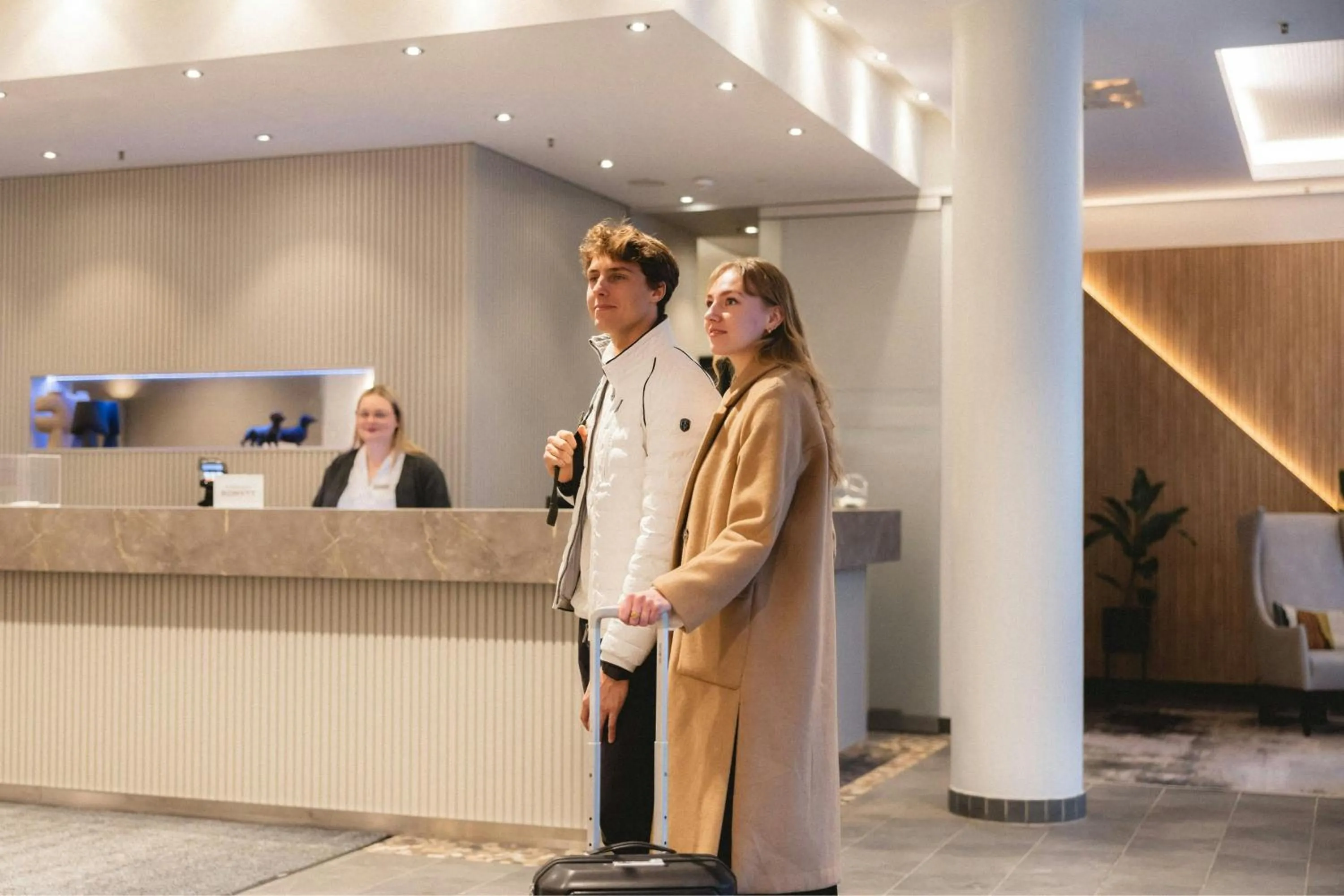 Lobby or reception in Courtyard by Marriott Munich City Center