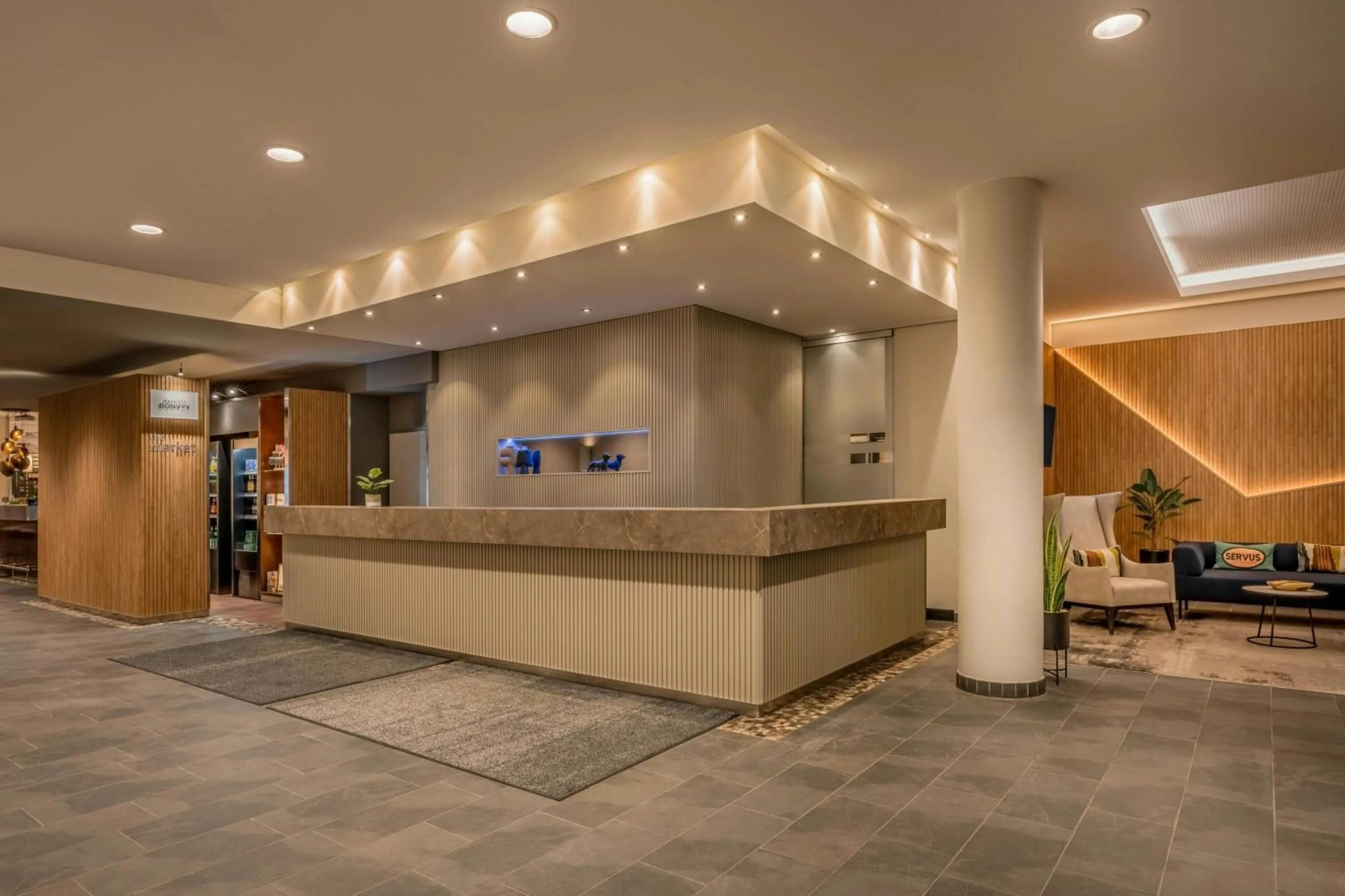 Lobby or reception in Courtyard by Marriott Munich City Center