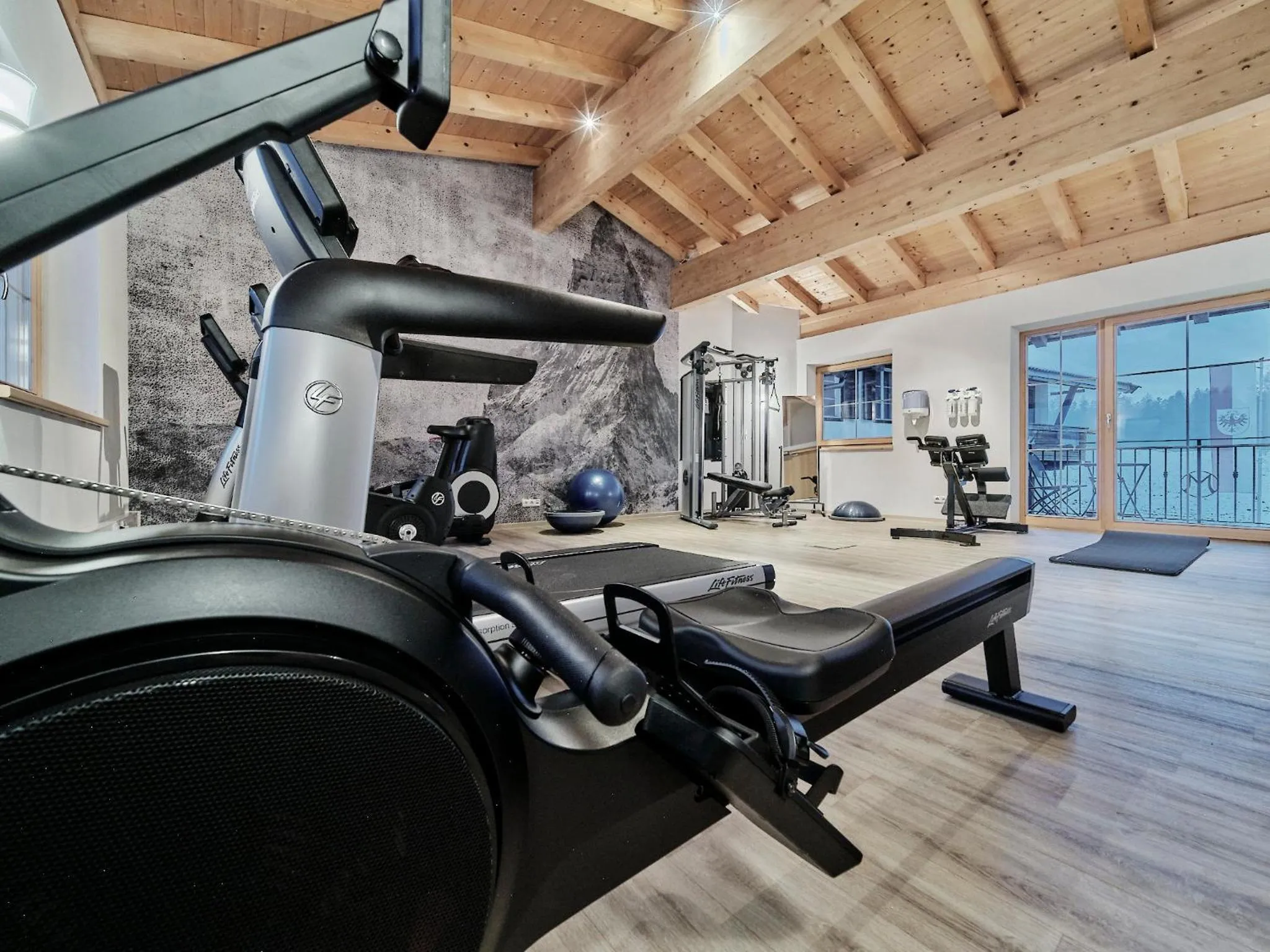 Fitness centre/facilities in Hotel Mariasteinerhof