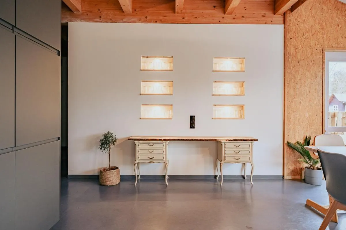 Hostel oder Ferienwohnung 1-16 Personen im BLAUEN HAUS