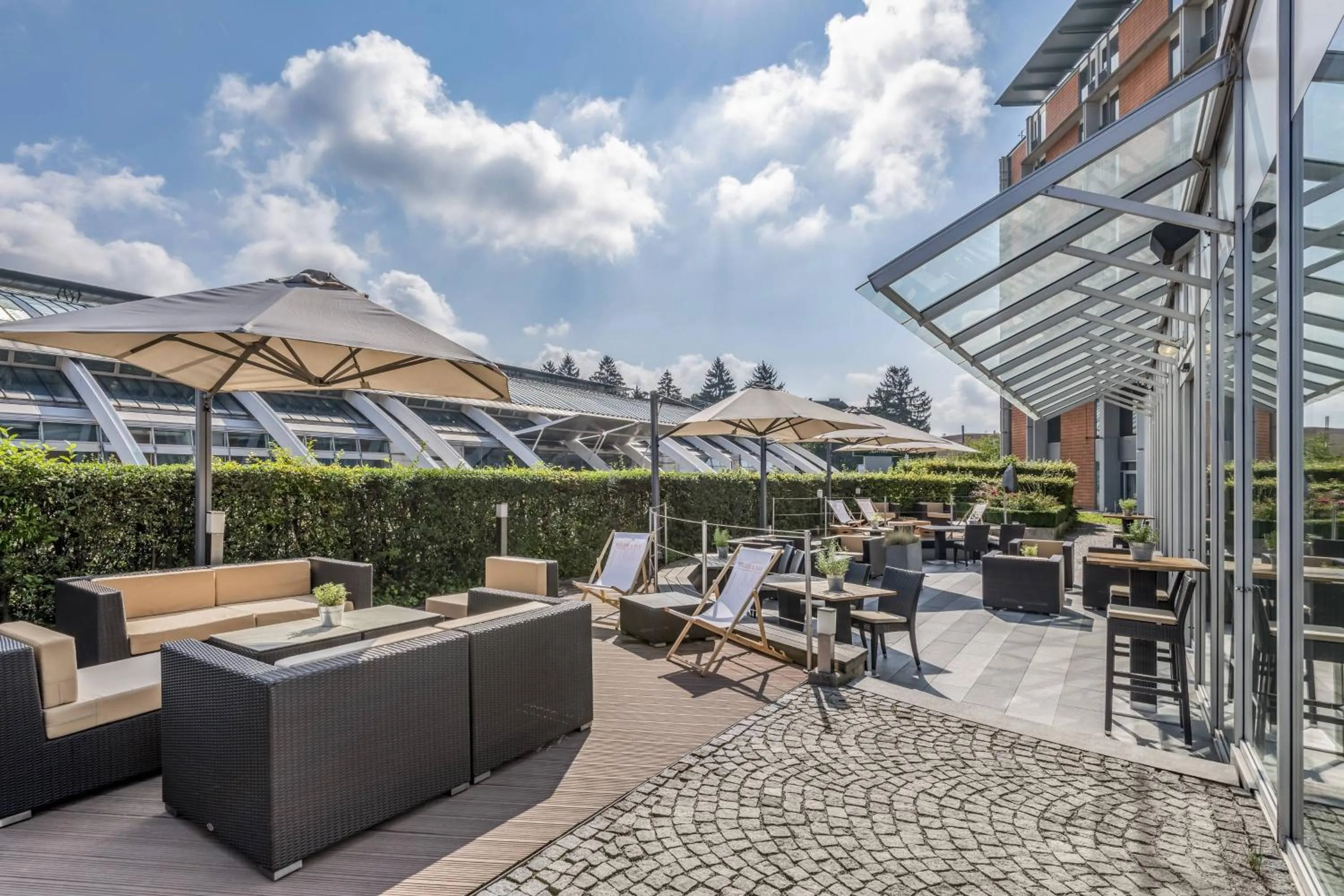 Restaurant/places to eat in Courtyard by Marriott Linz