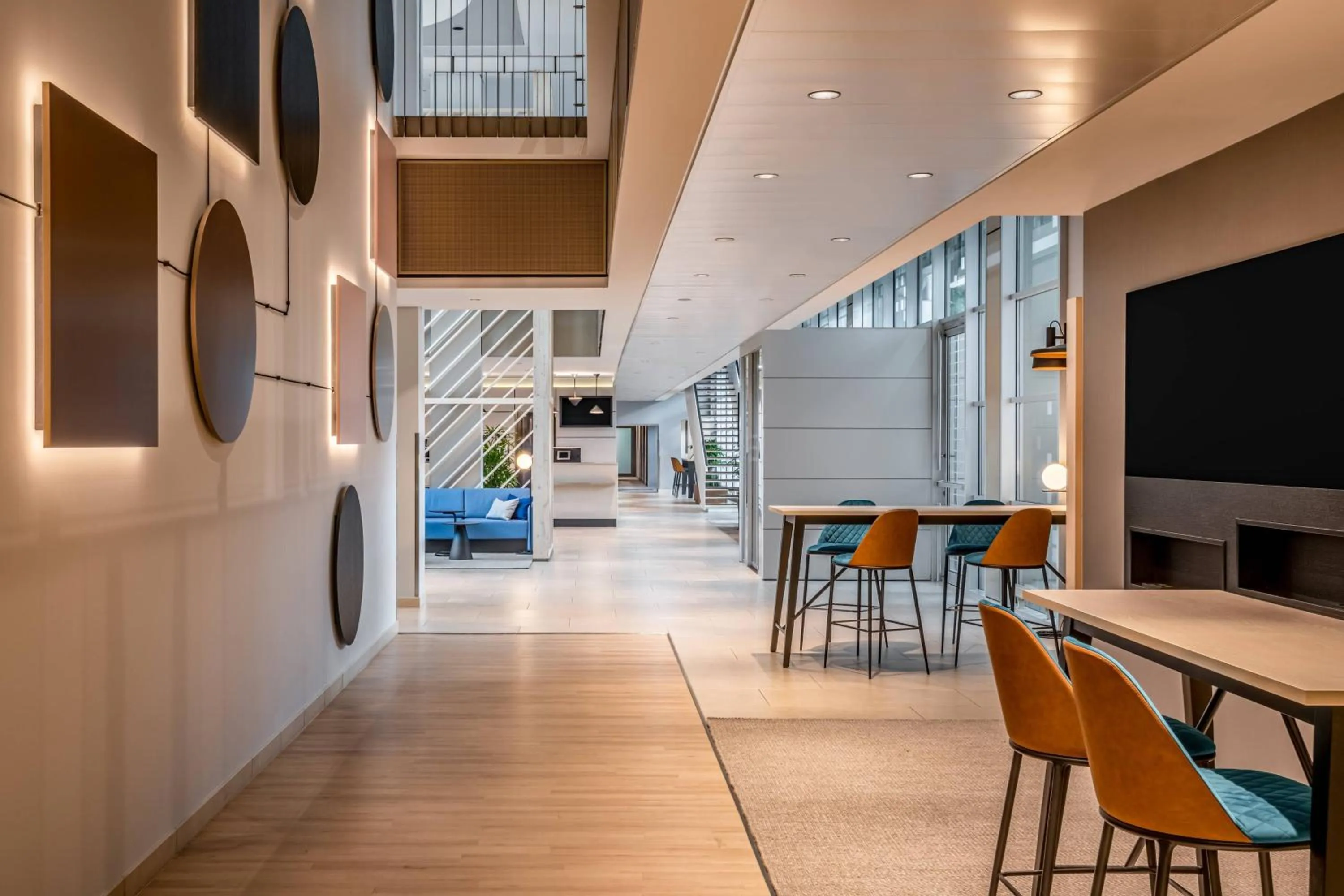 Lobby or reception in Courtyard by Marriott Linz