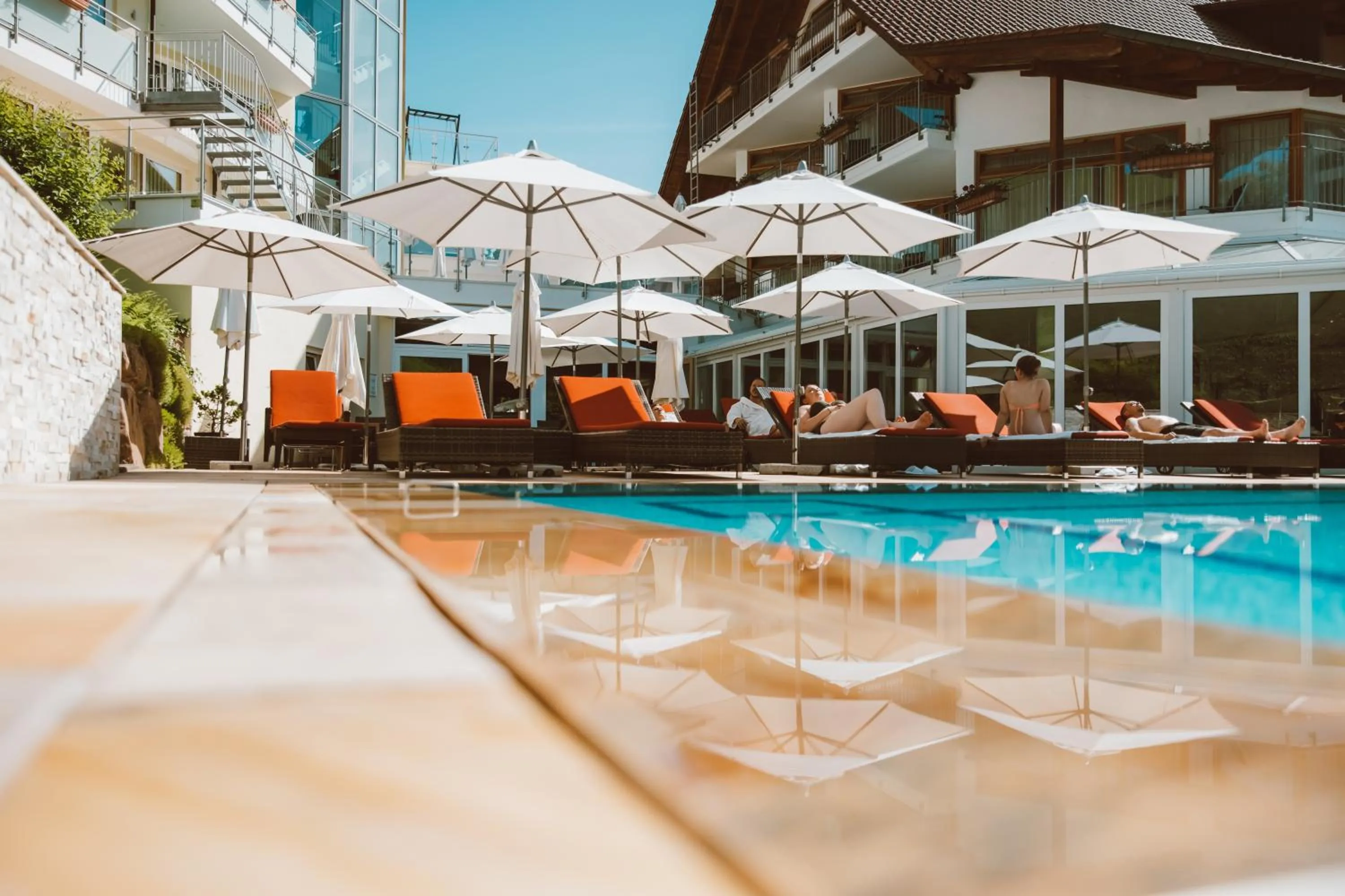 Patio in Naturparkhotel Adler