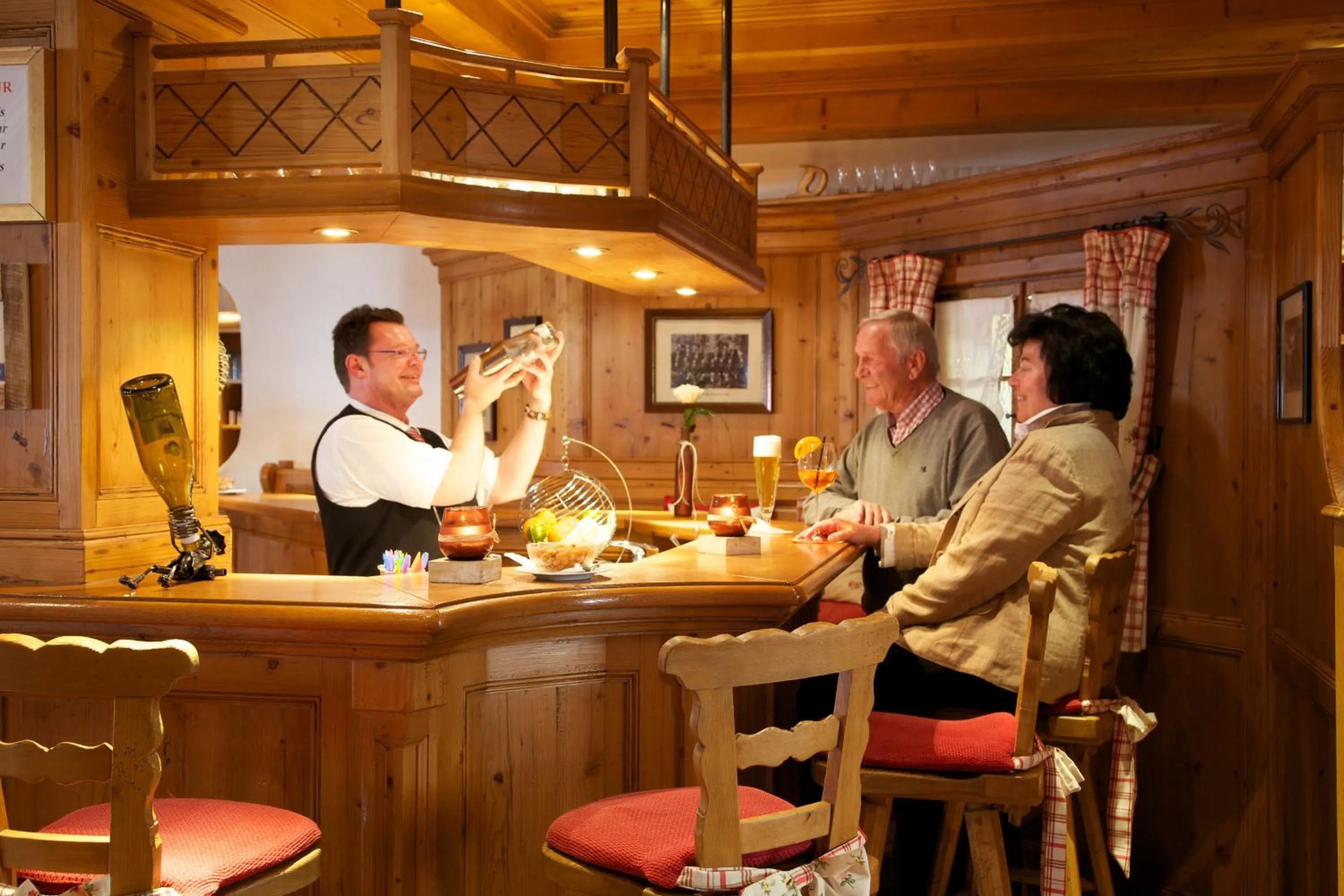 Lounge or bar in Naturparkhotel Adler