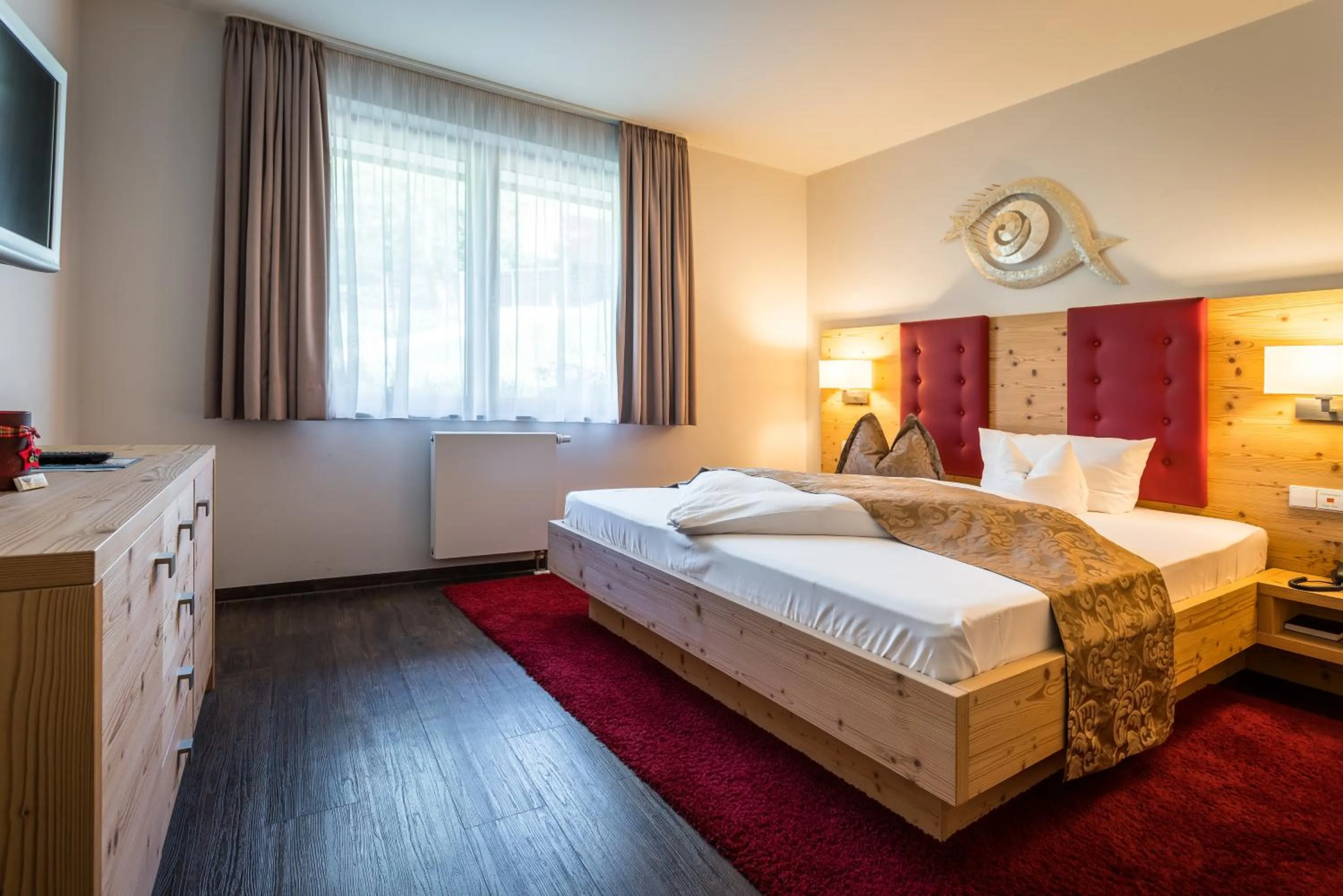 Bedroom, Bed in Naturparkhotel Adler