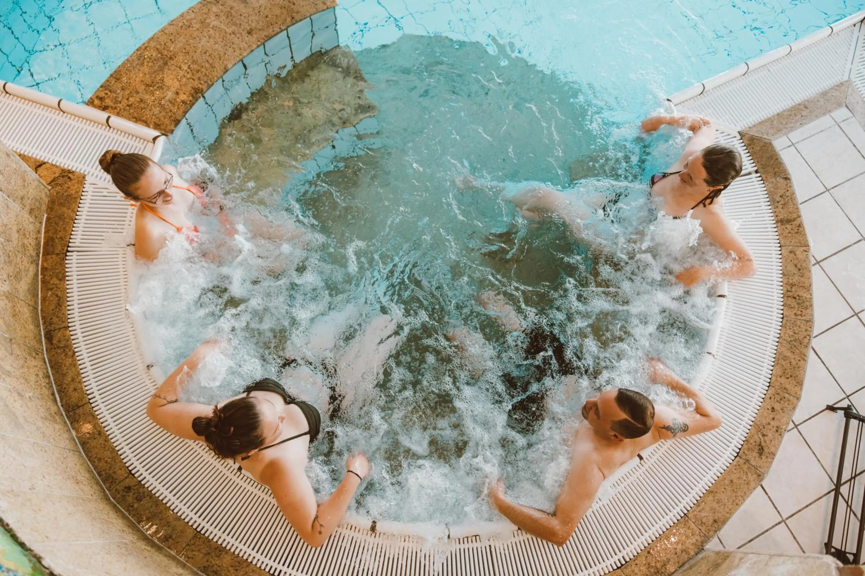 Hot Tub in Naturparkhotel Adler